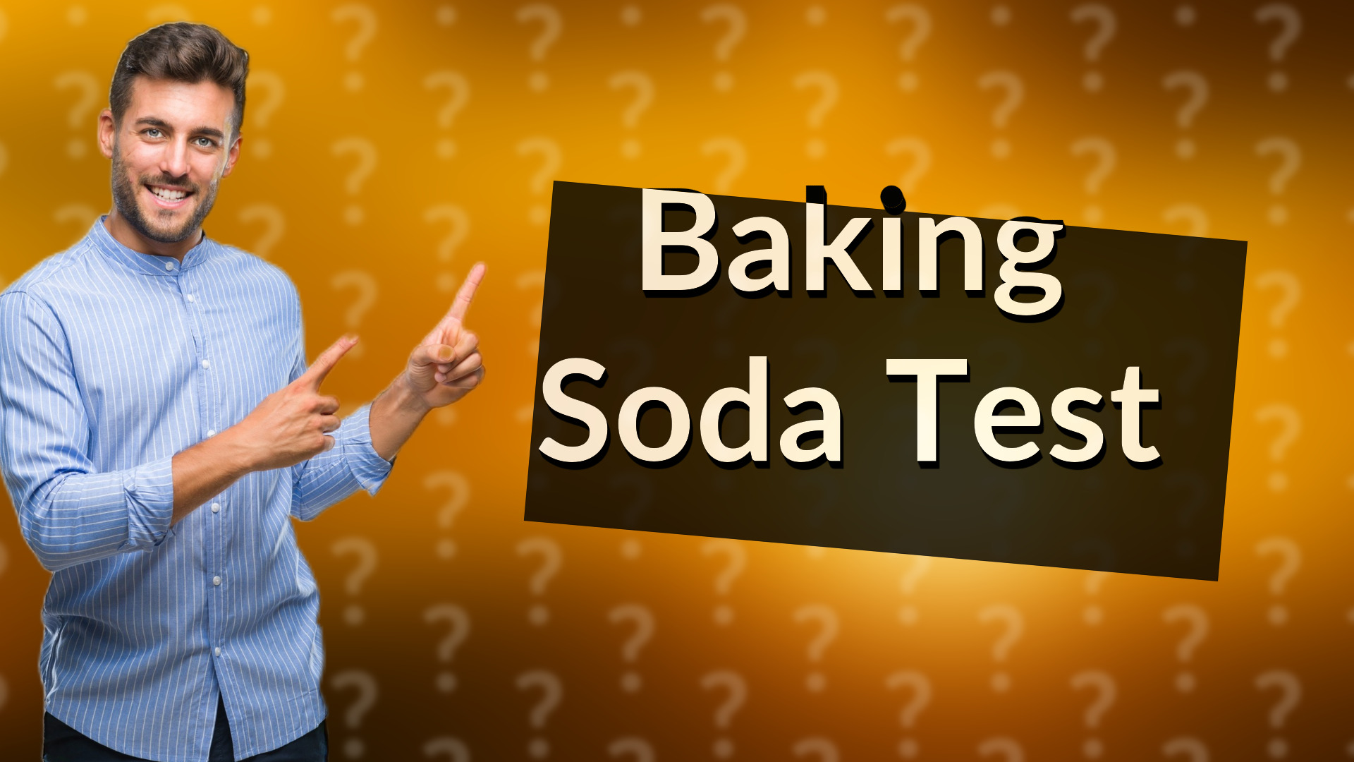 Baking Soda Test