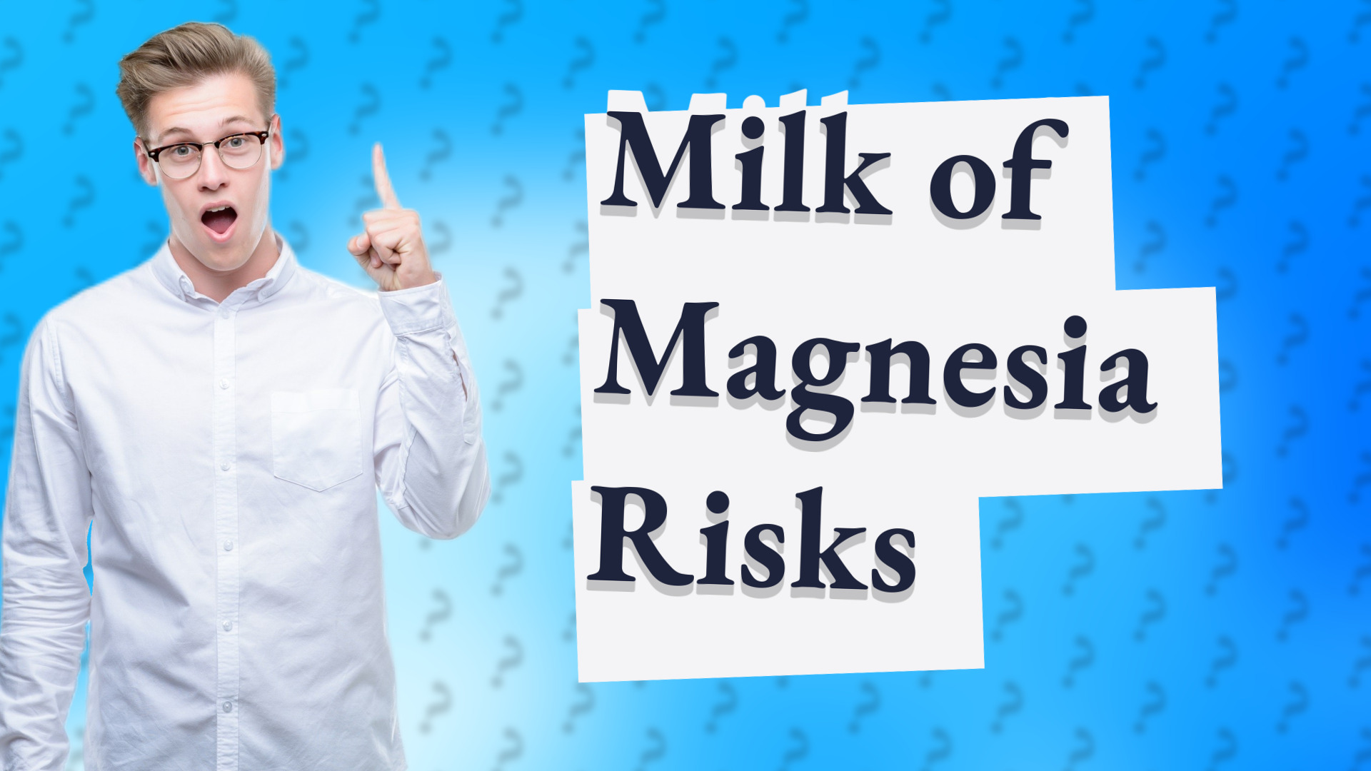 Milk of Magnesia Risks