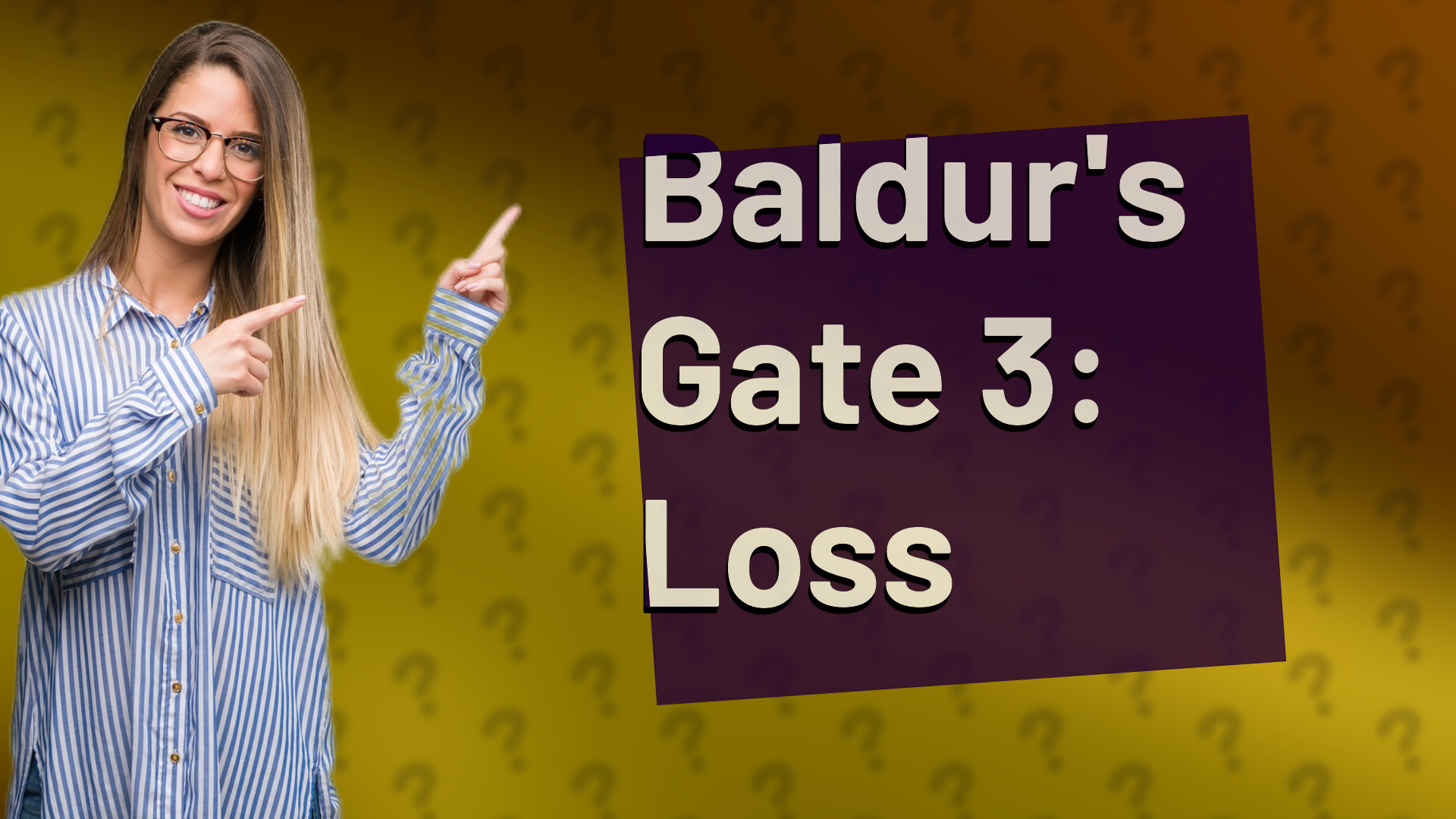 Baldur's Gate 3: Loss