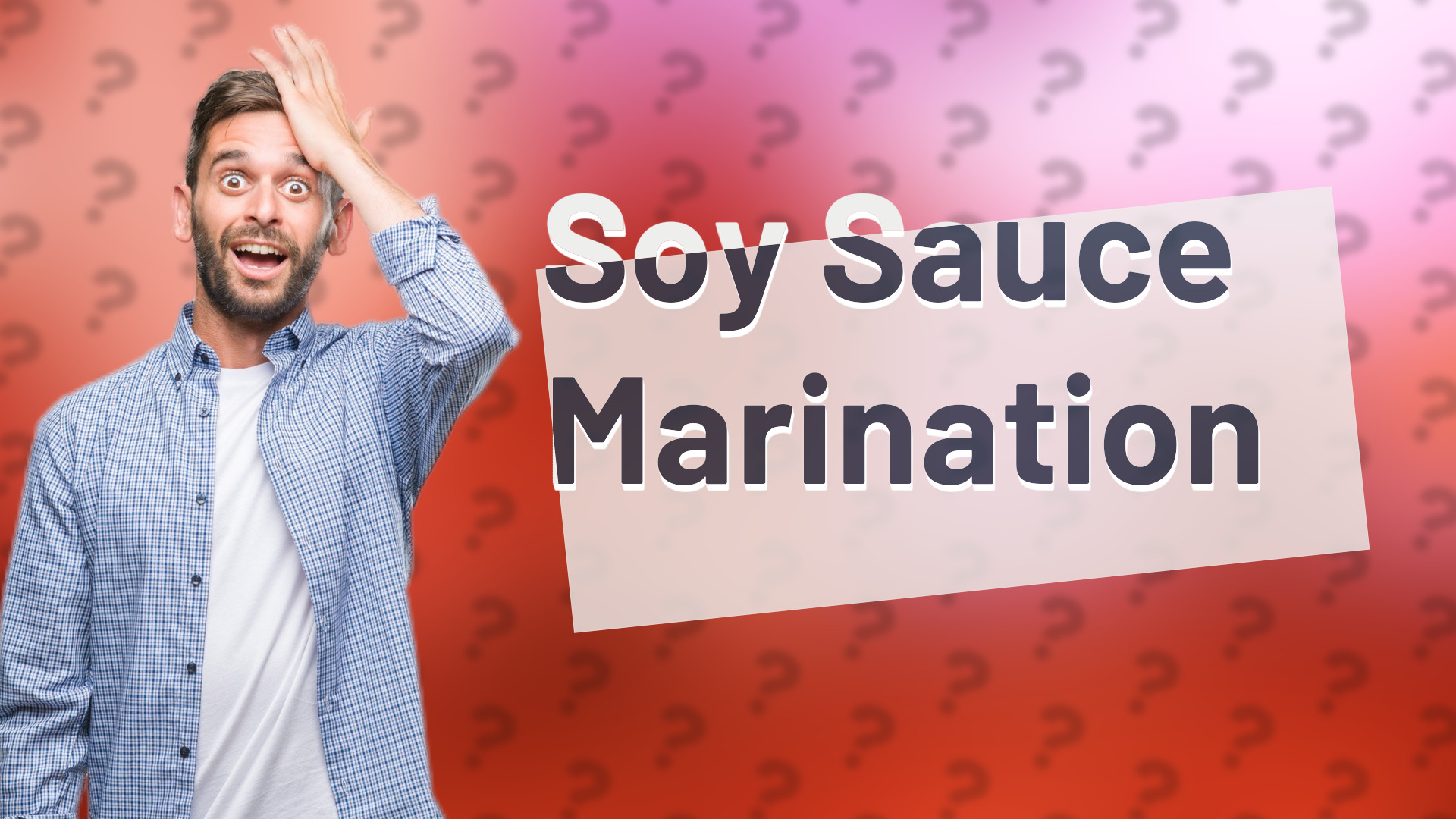 Soy Sauce Marination