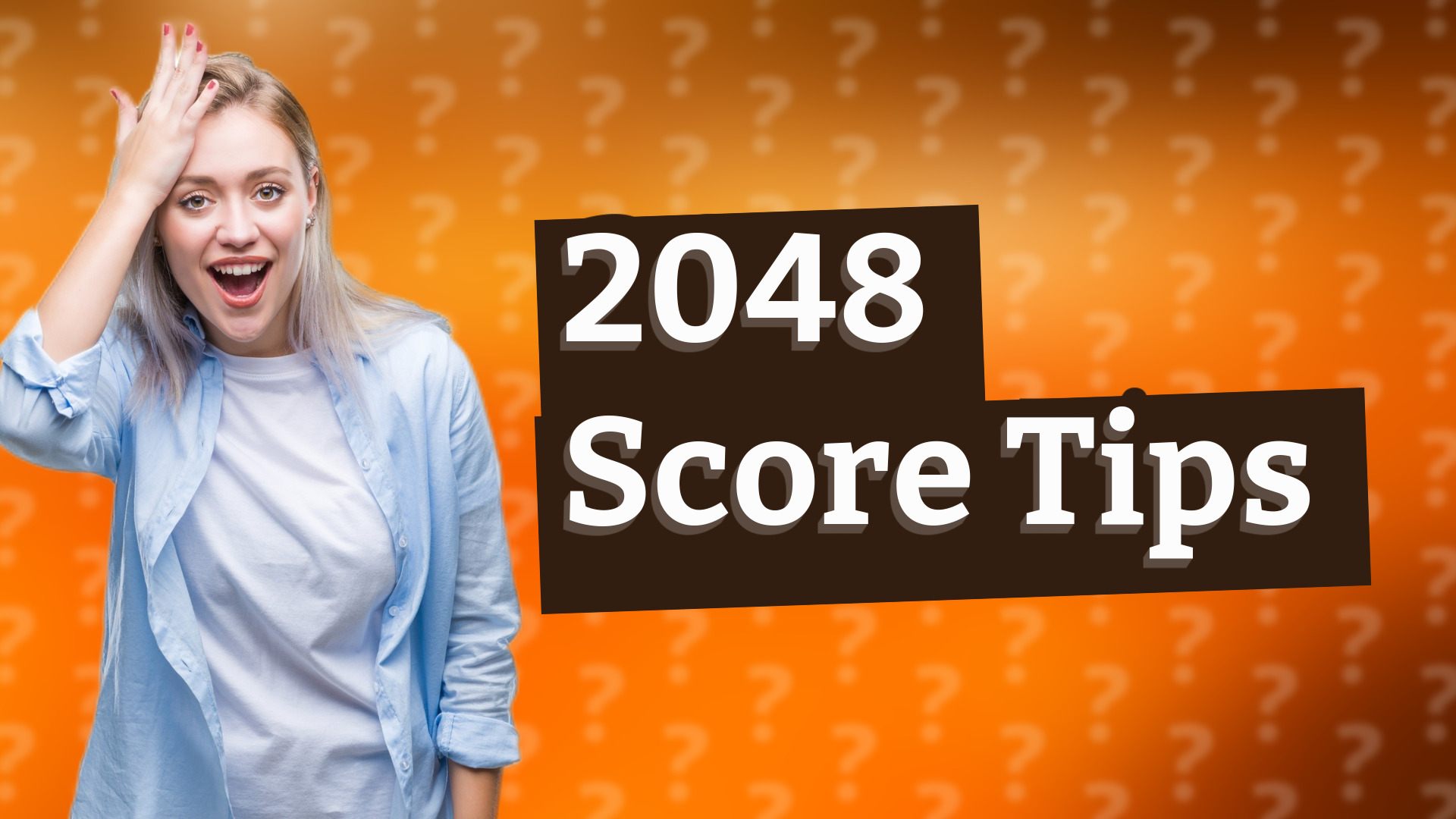 2048 Score Tips