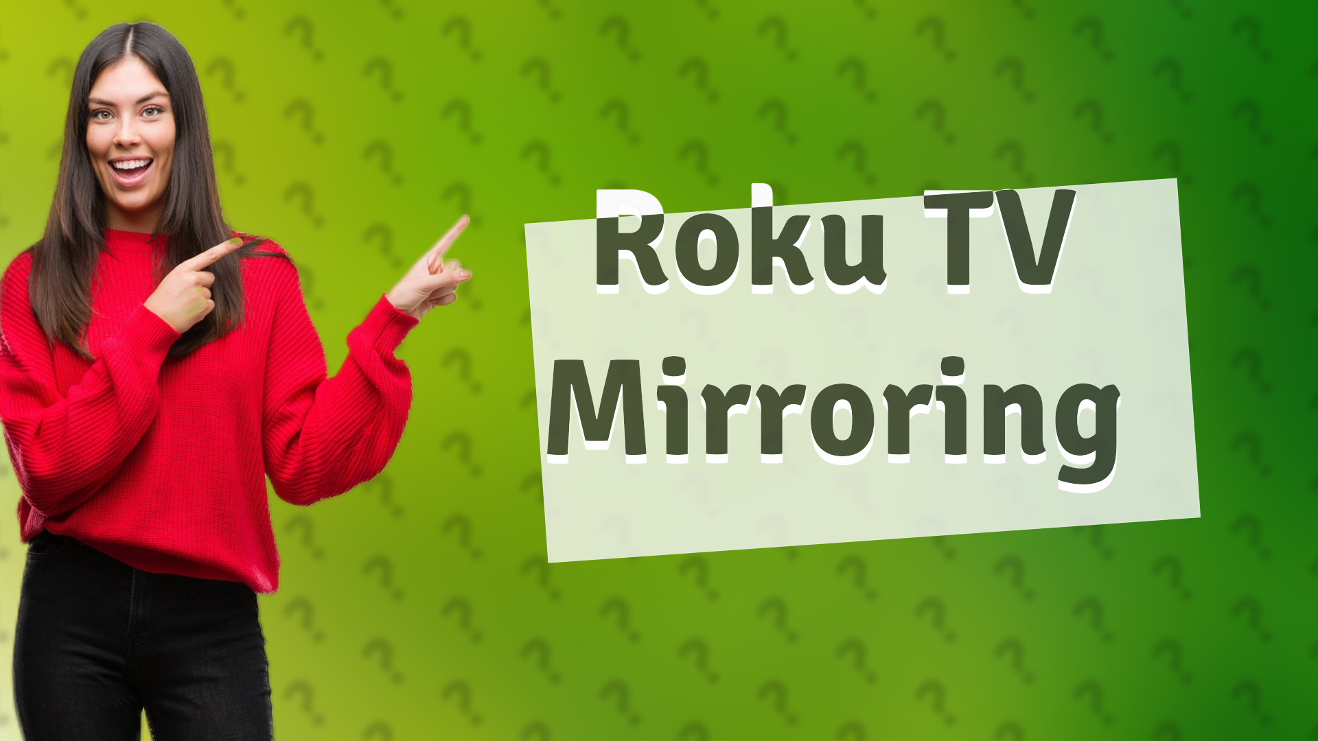 Roku TV Mirroring