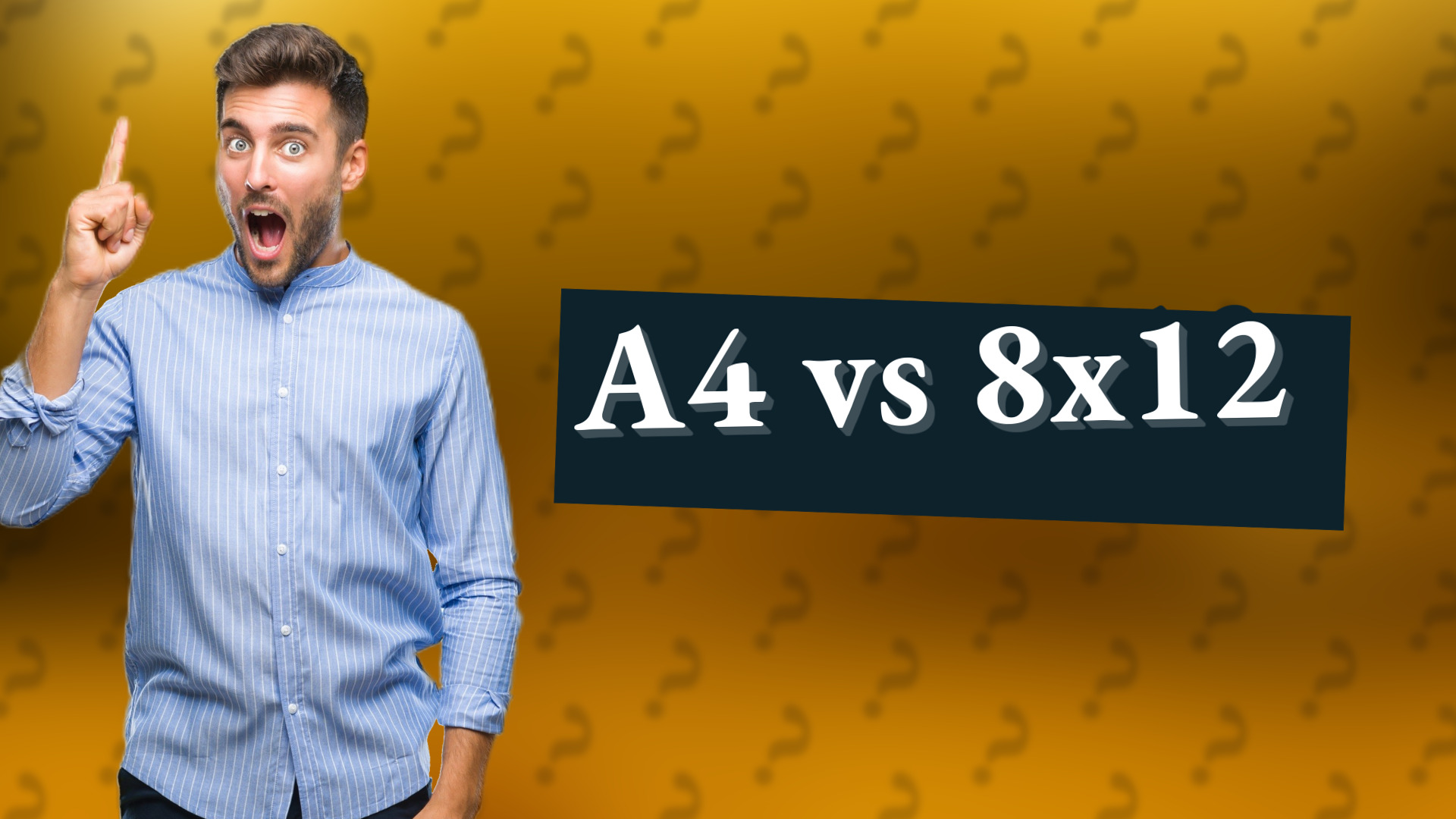 A4 vs 8x12