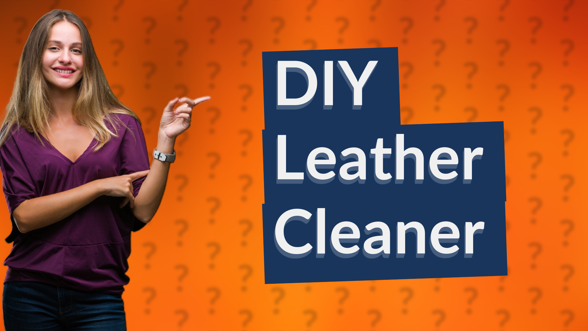 DIY Leather Cleaner