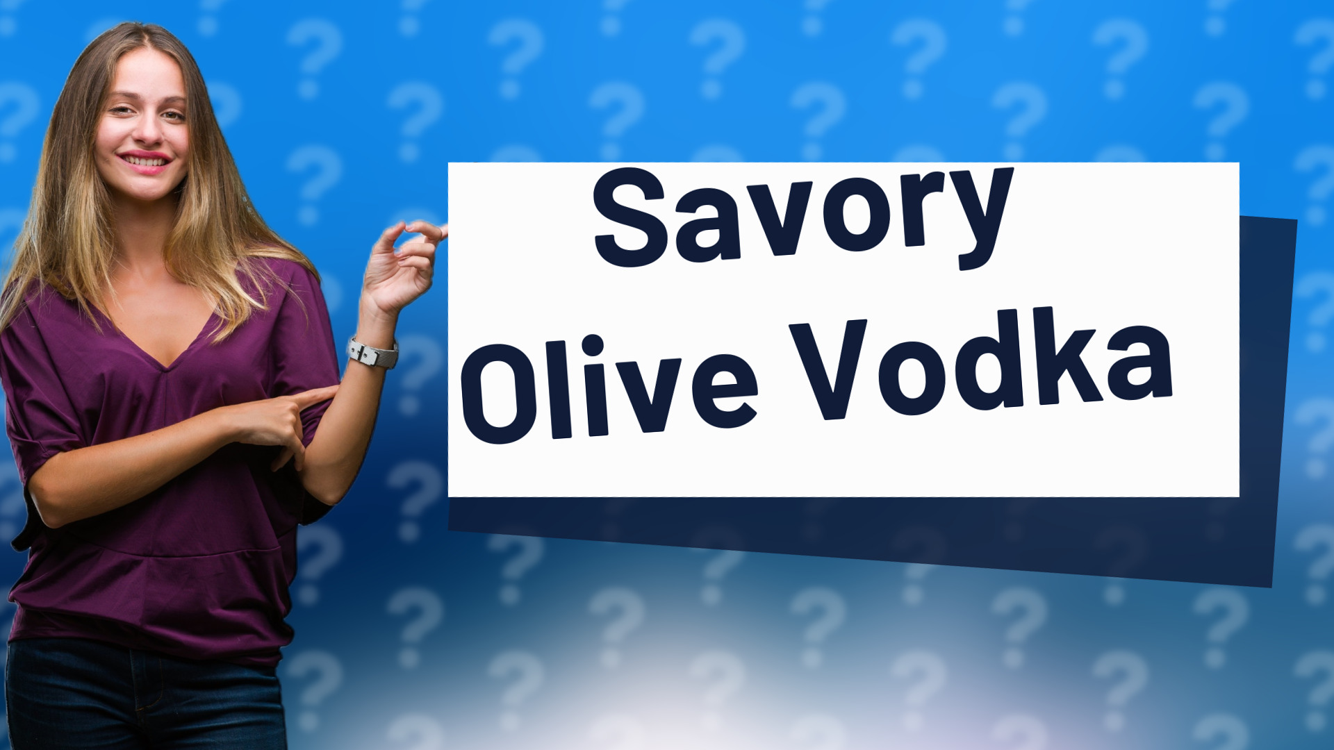 Savory Olive Vodka
