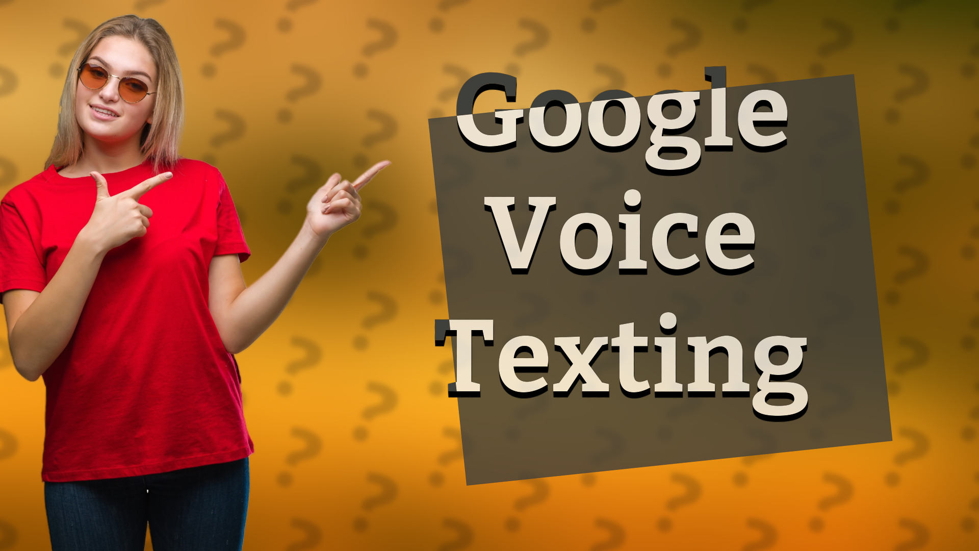 Google Voice Texting