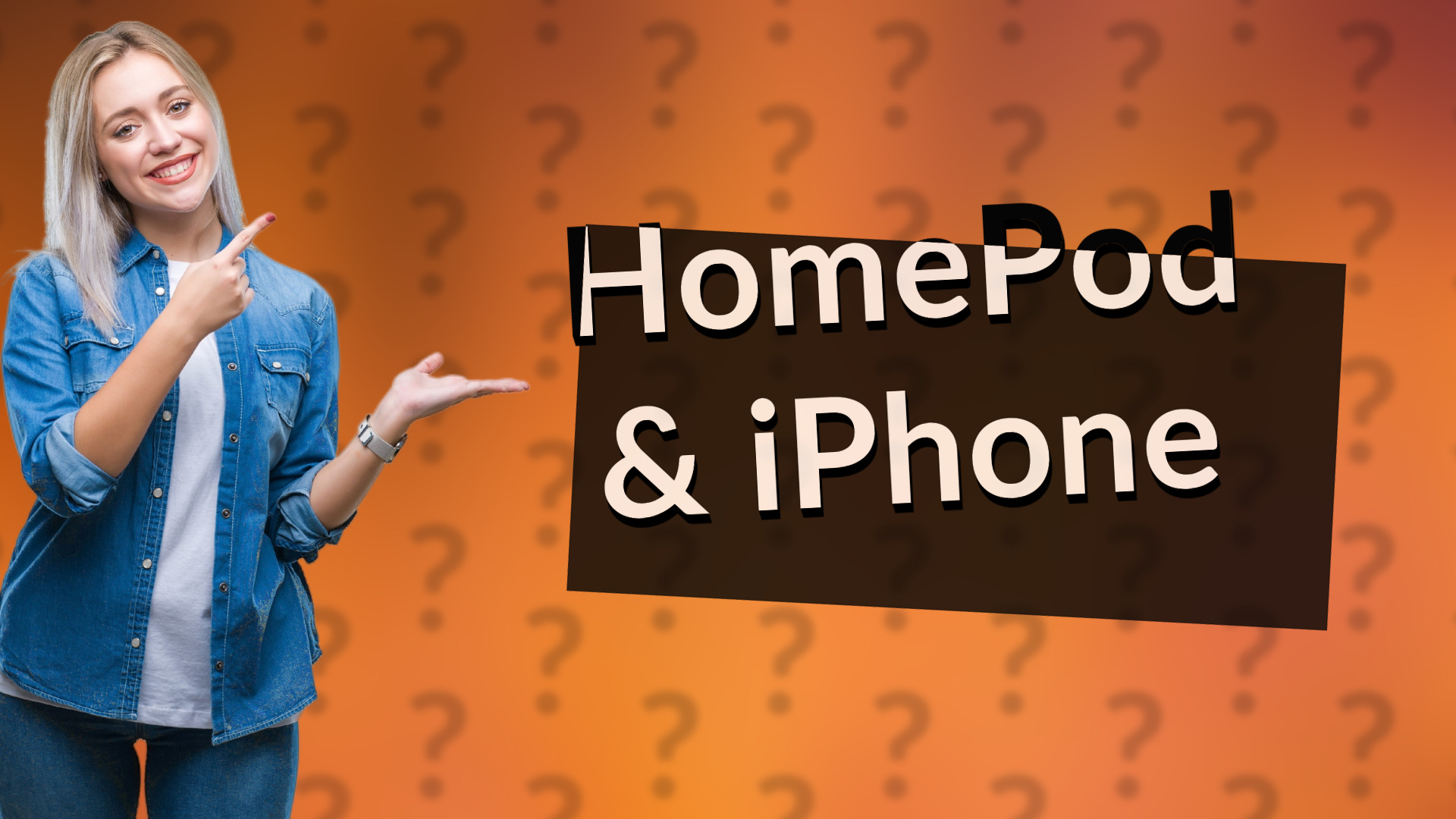 HomePod & iPhone