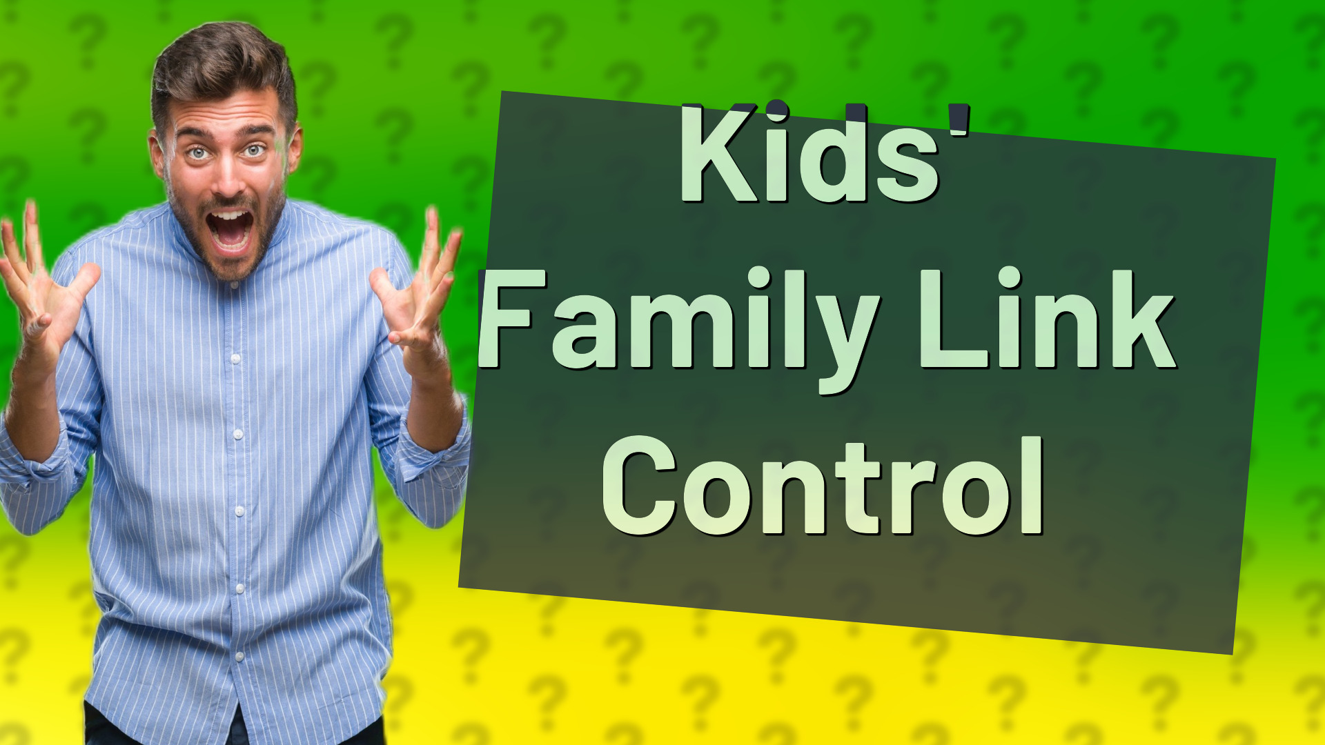 Kids' Family Link Control
