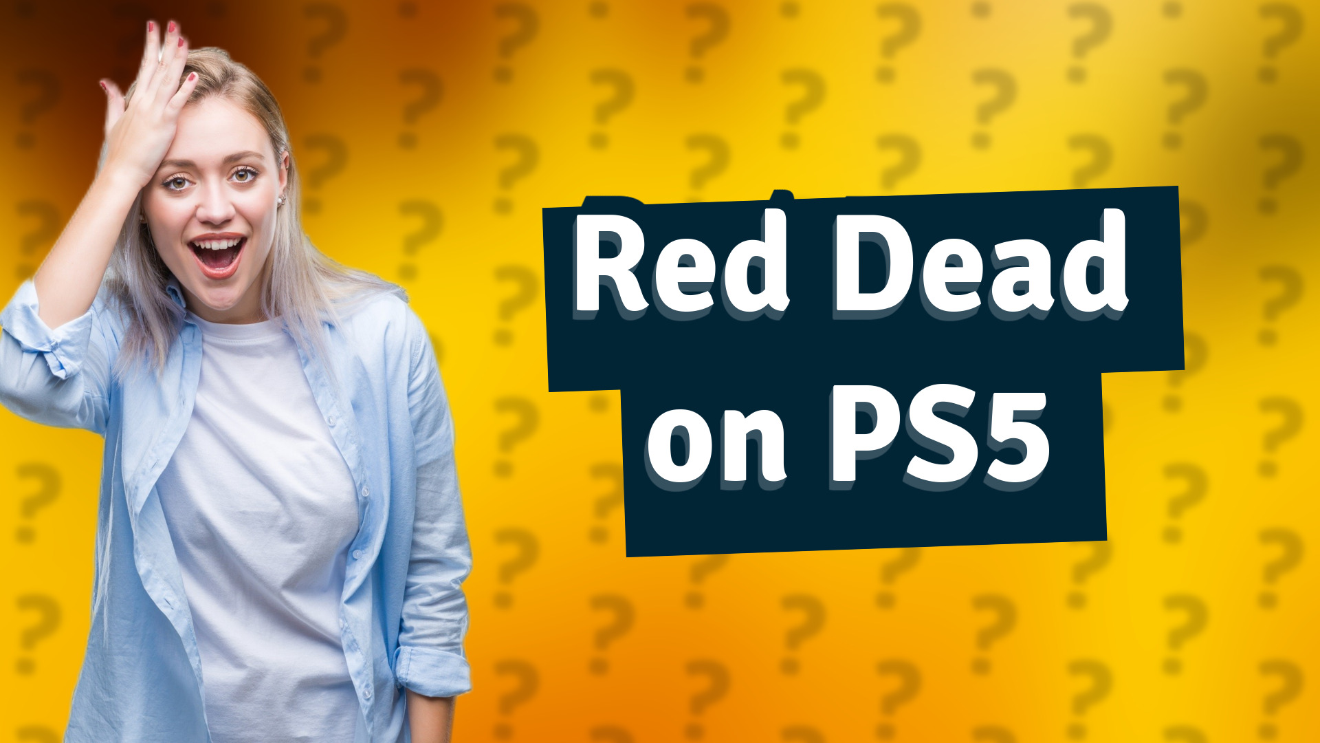 Red Dead on PS5
