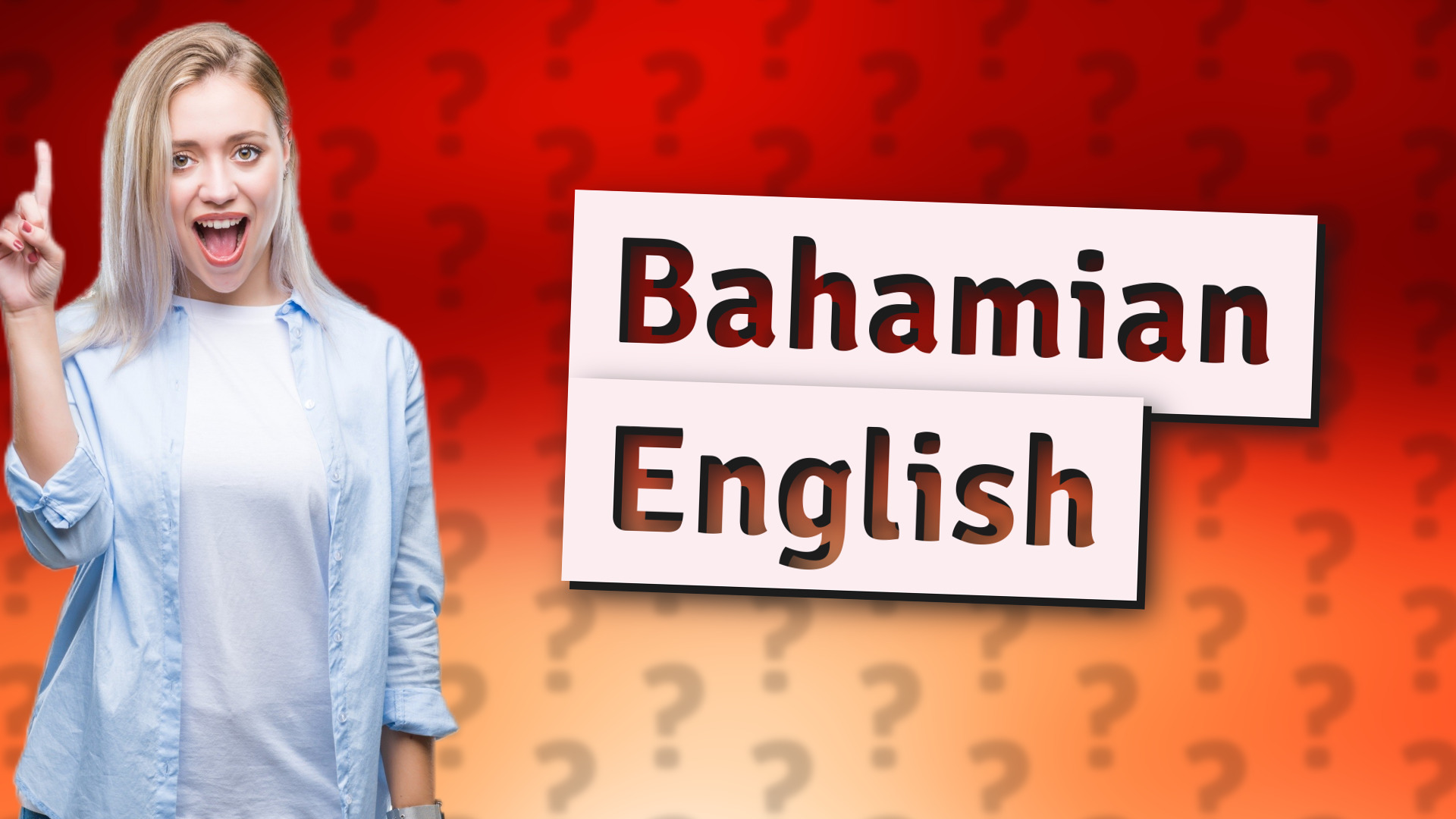 Bahamian English