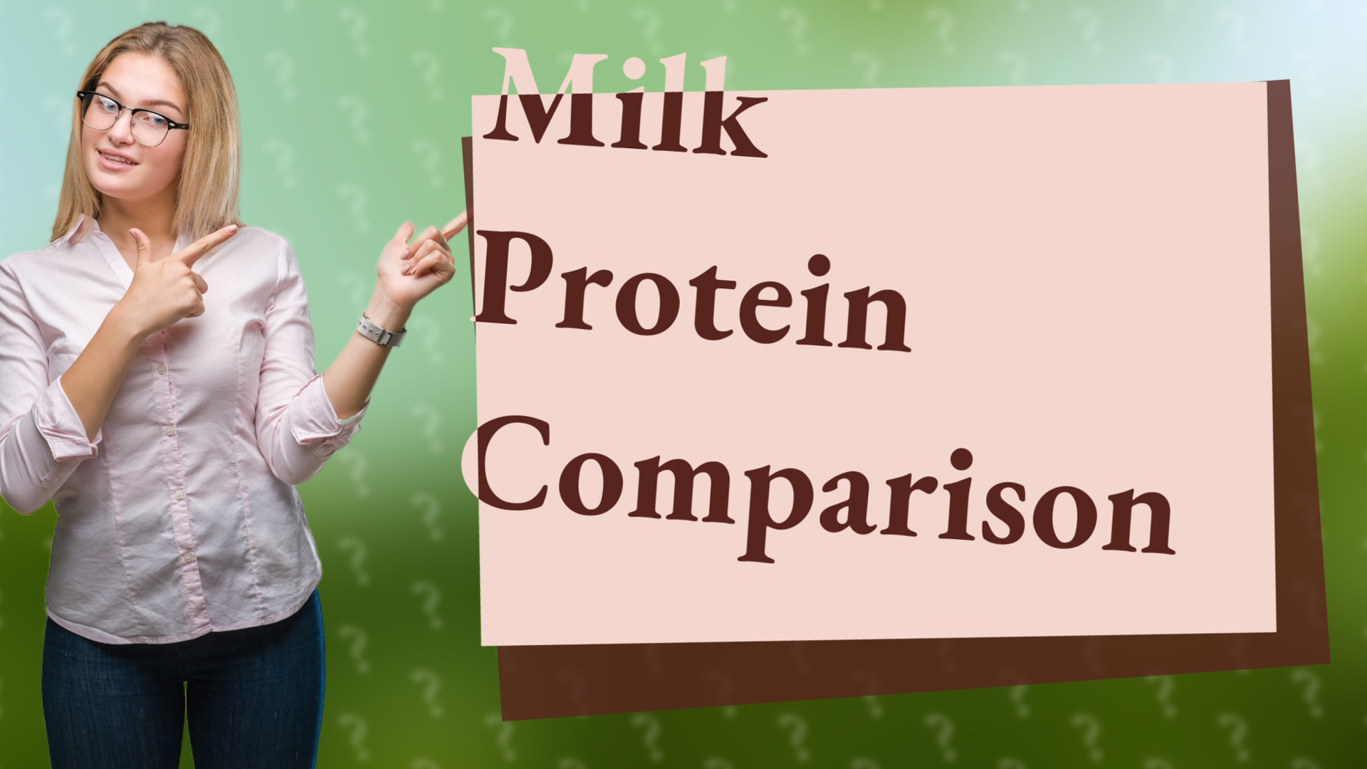 Milk Protein Comparison