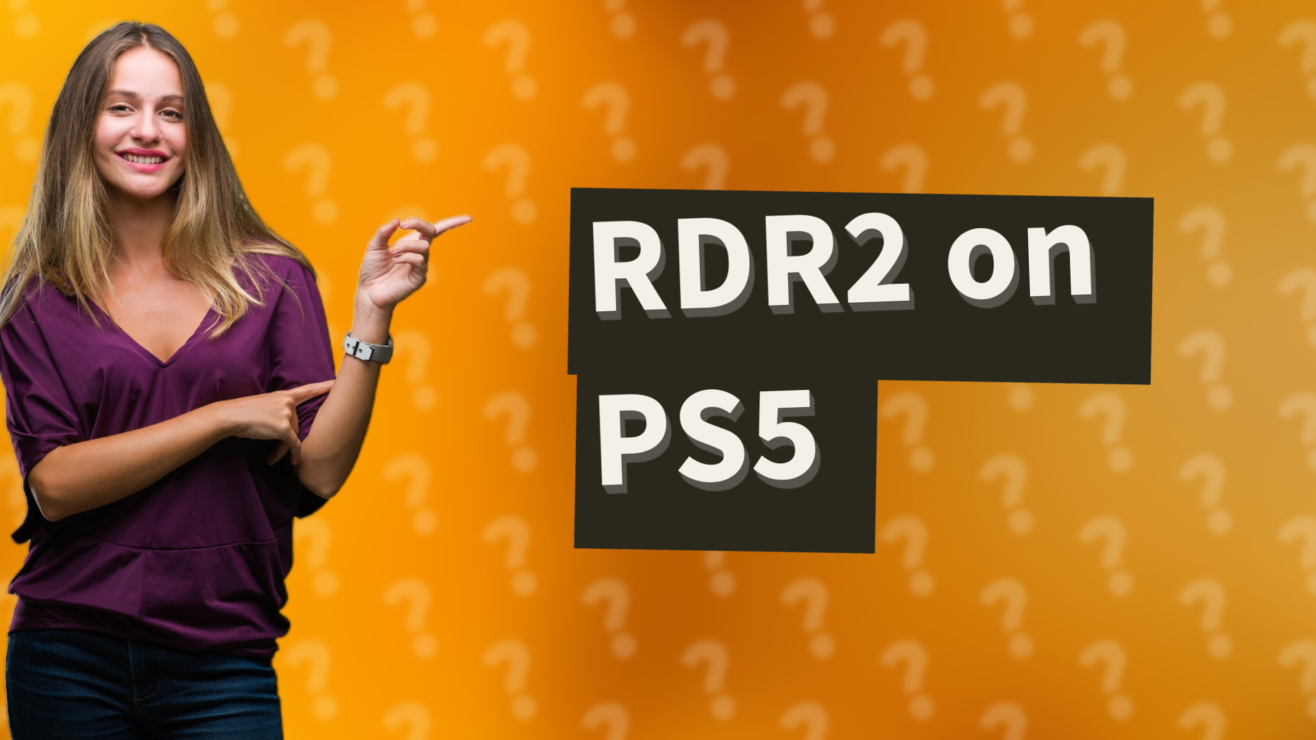 RDR2 on PS5