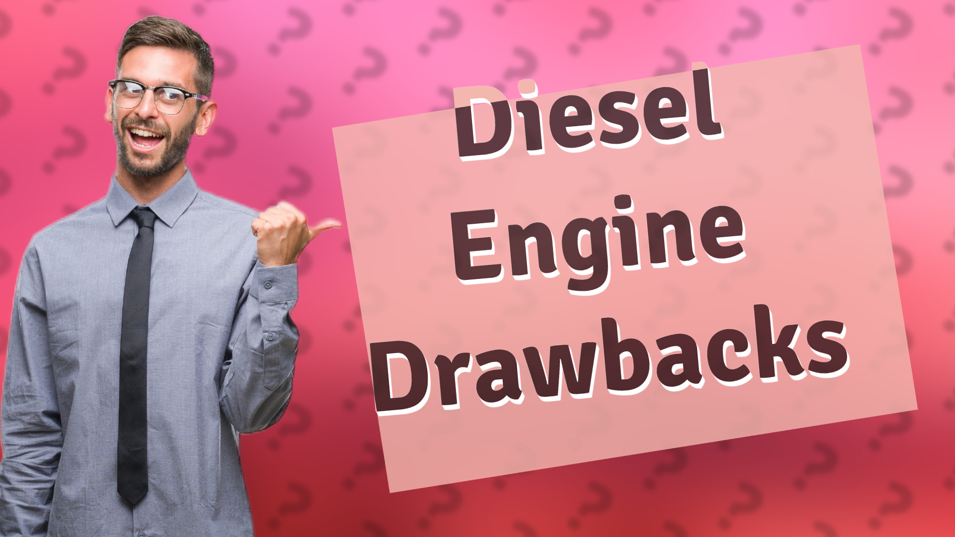 Diesel Engine Drawbacks