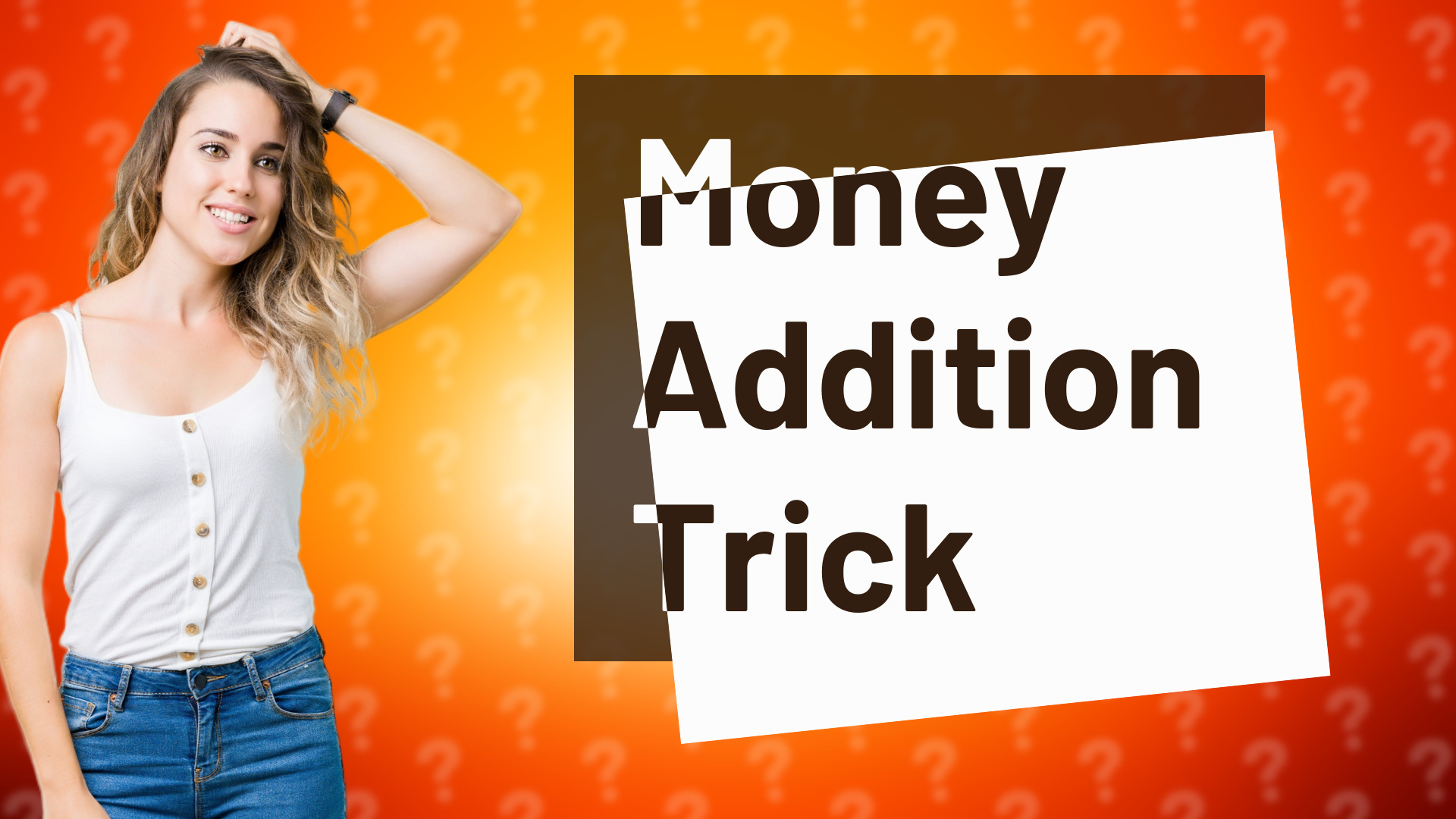 Money Addition Trick