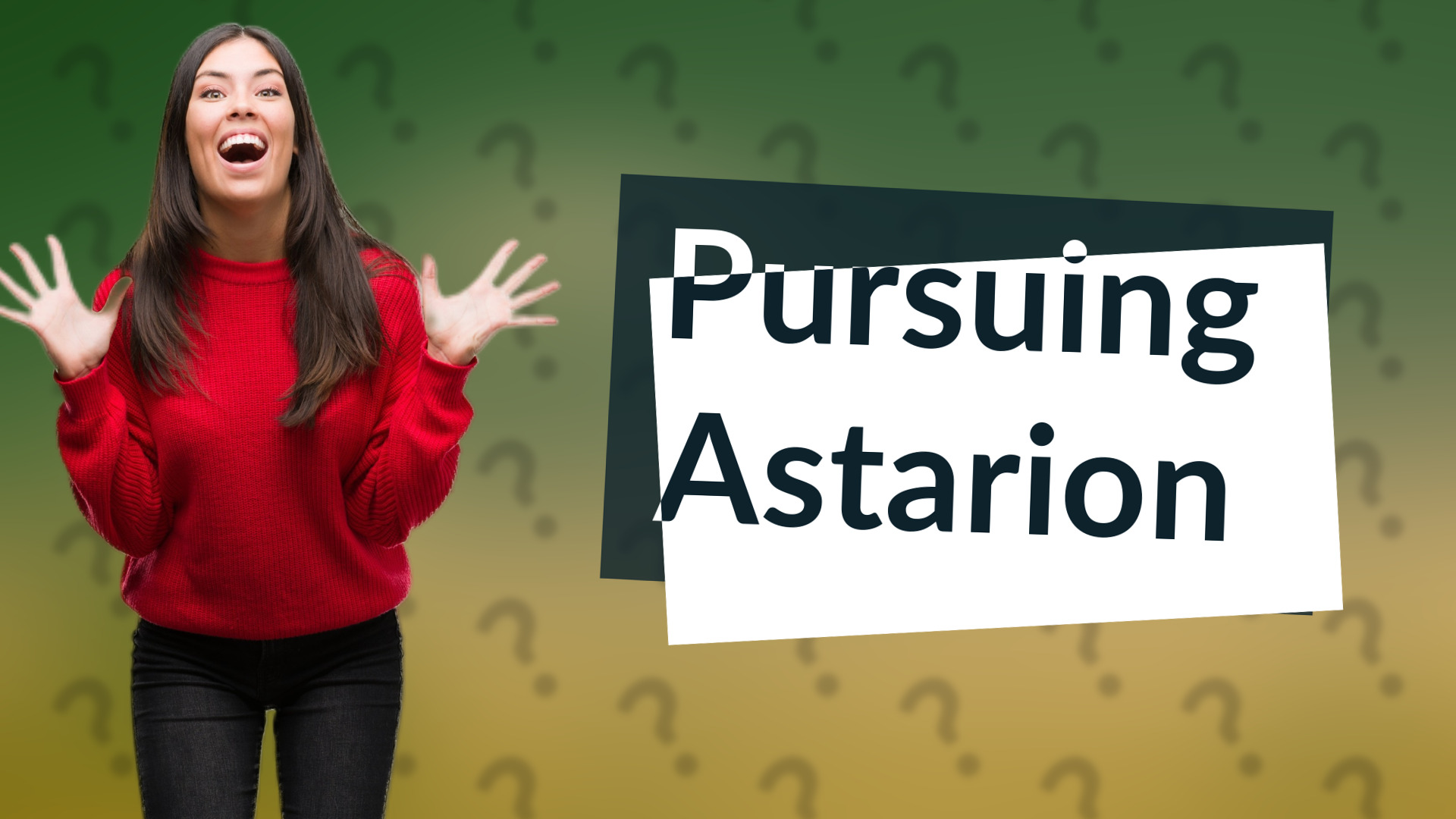 Pursuing Astarion
