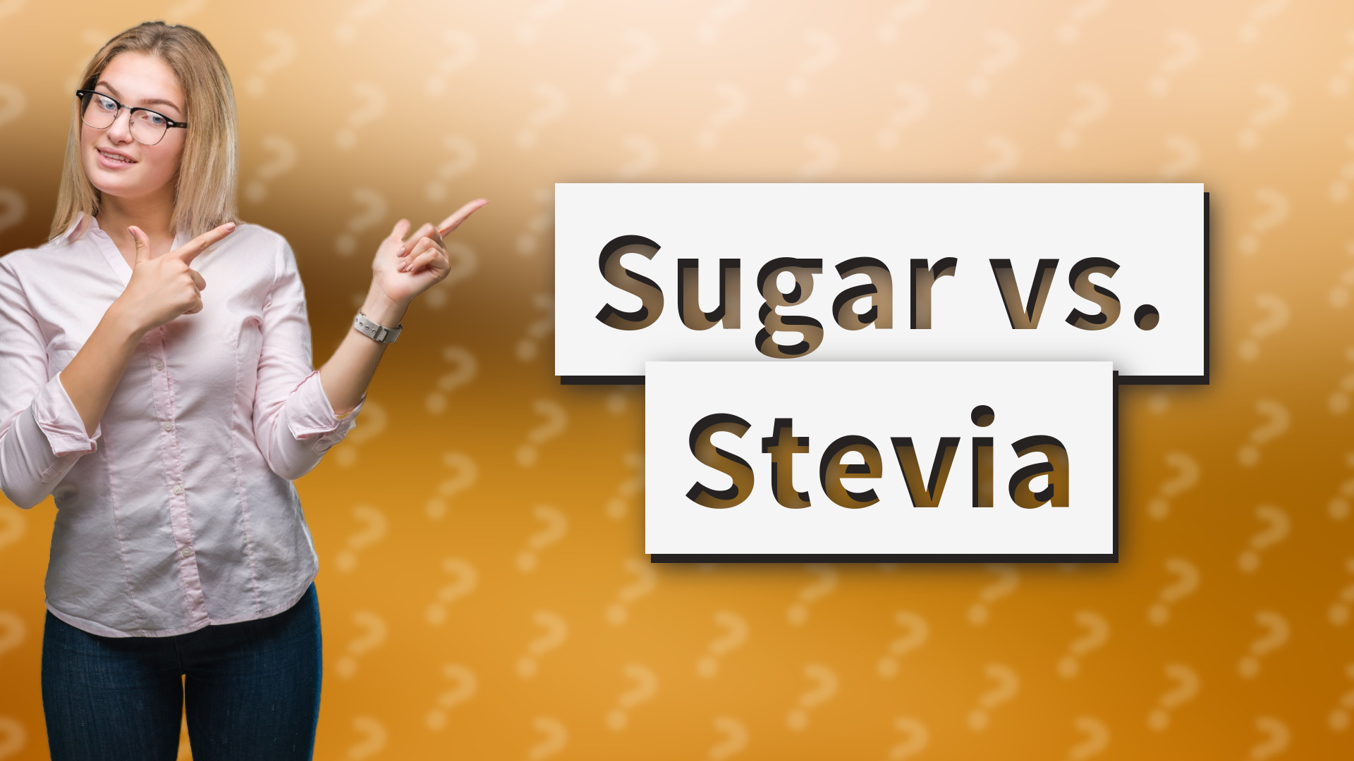 Sugar vs. Stevia