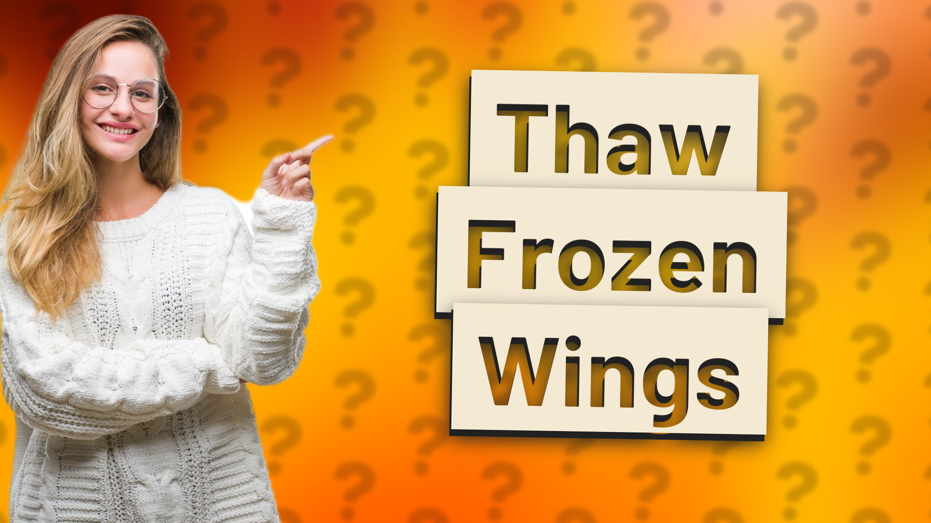 Thaw Frozen Wings