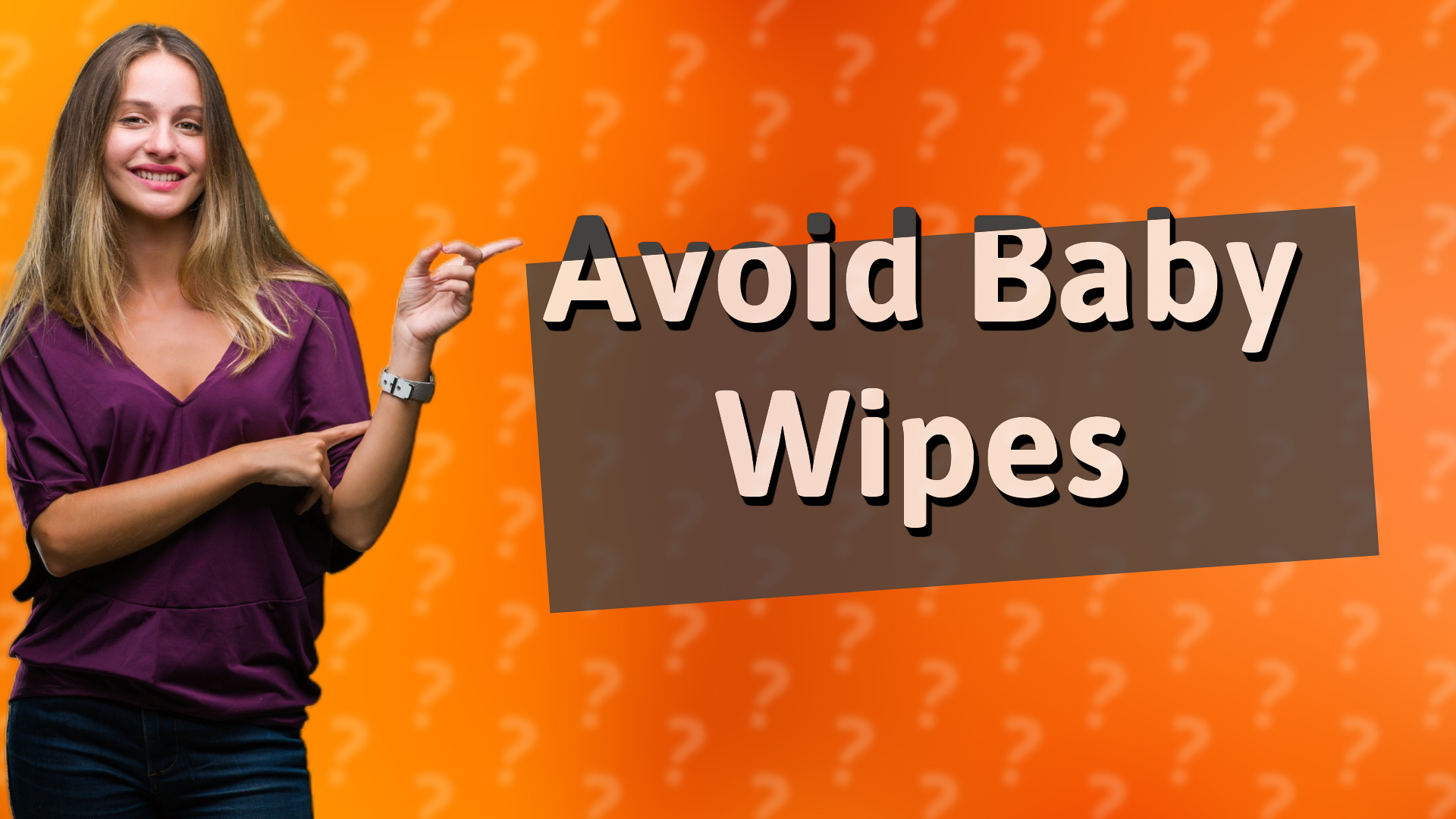 Avoid Baby Wipes