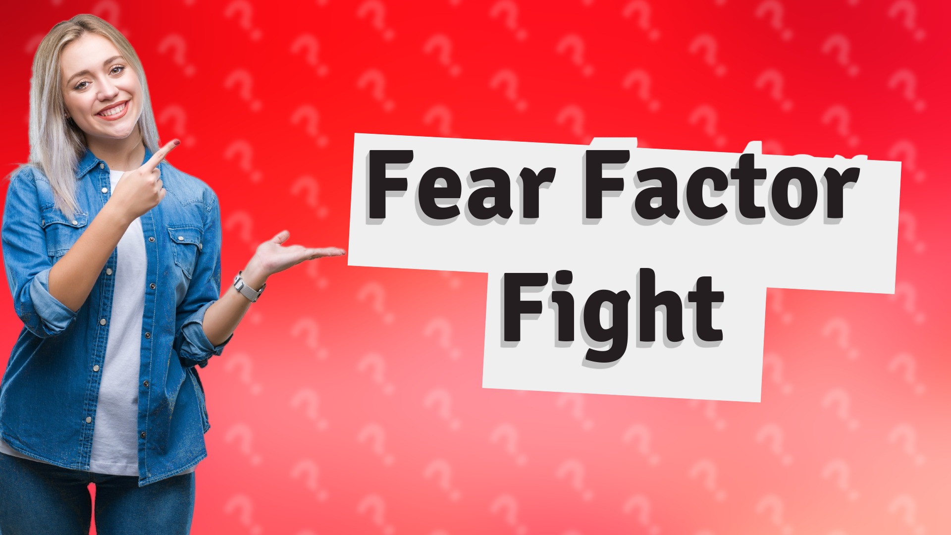Fear Factor Fight