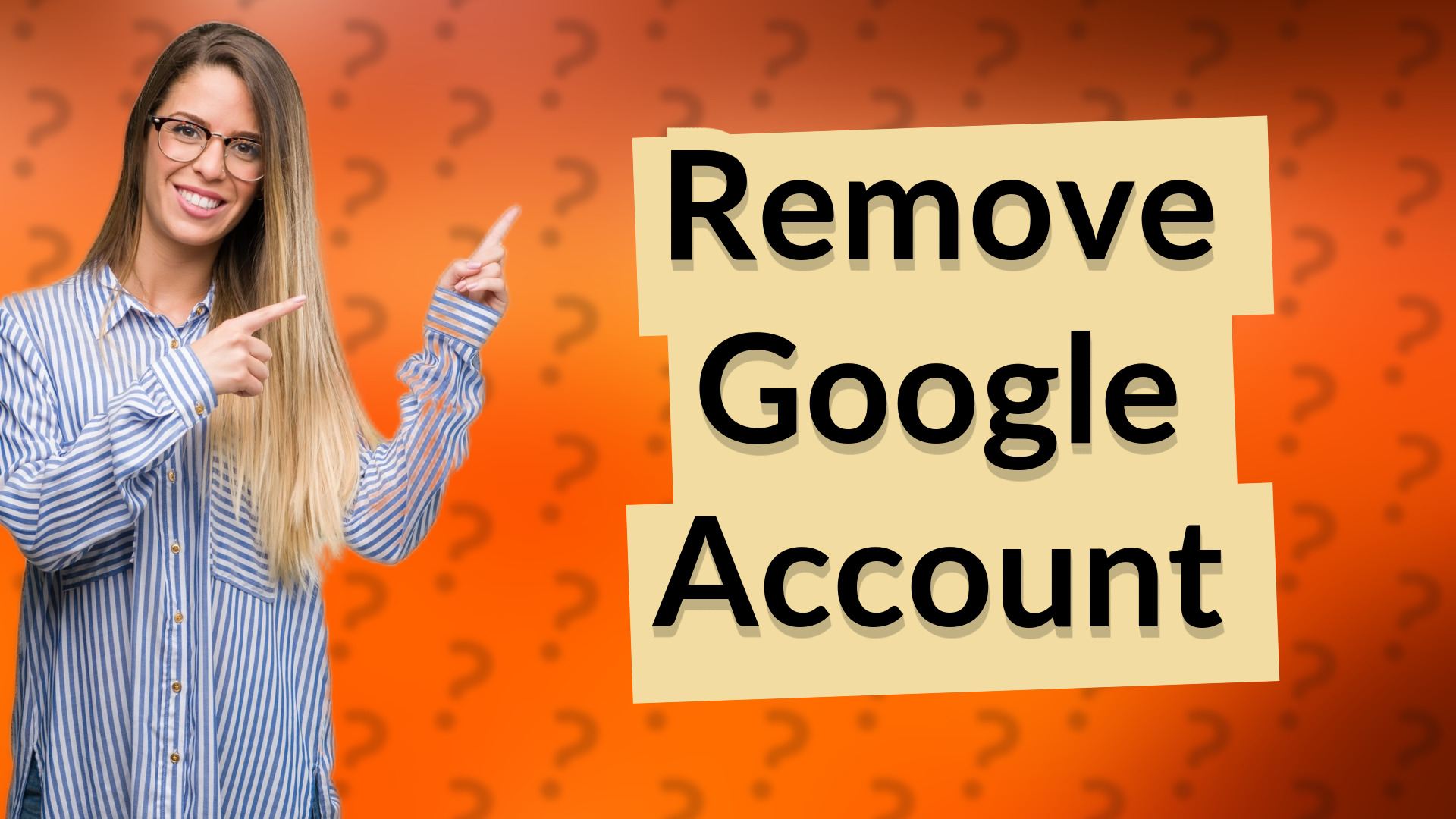 Remove Google Account