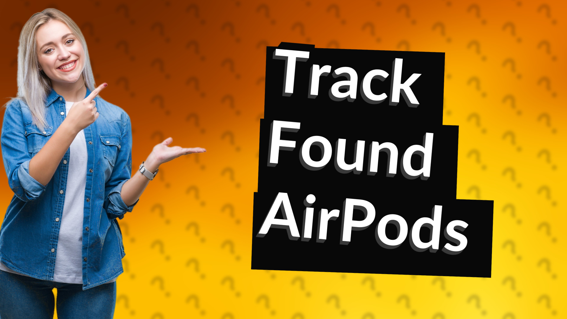Track Found AirPods