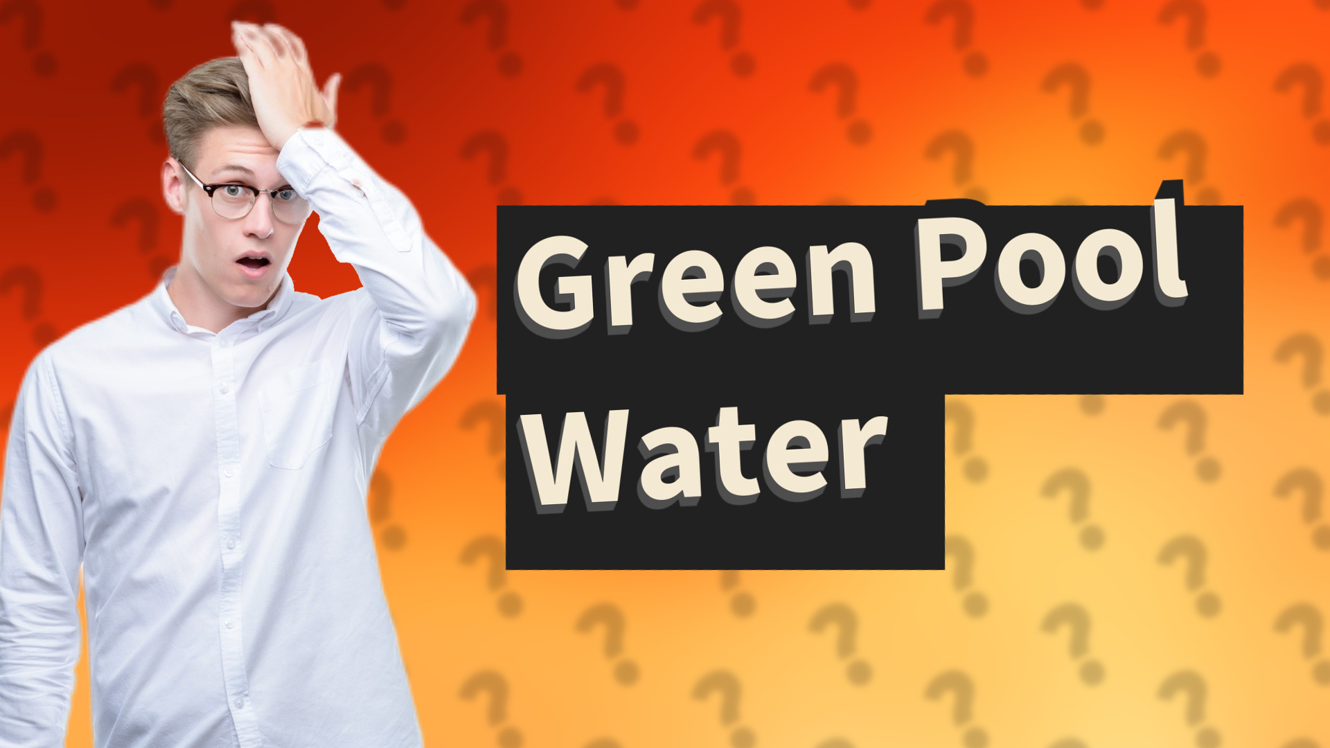 Green Pool Water