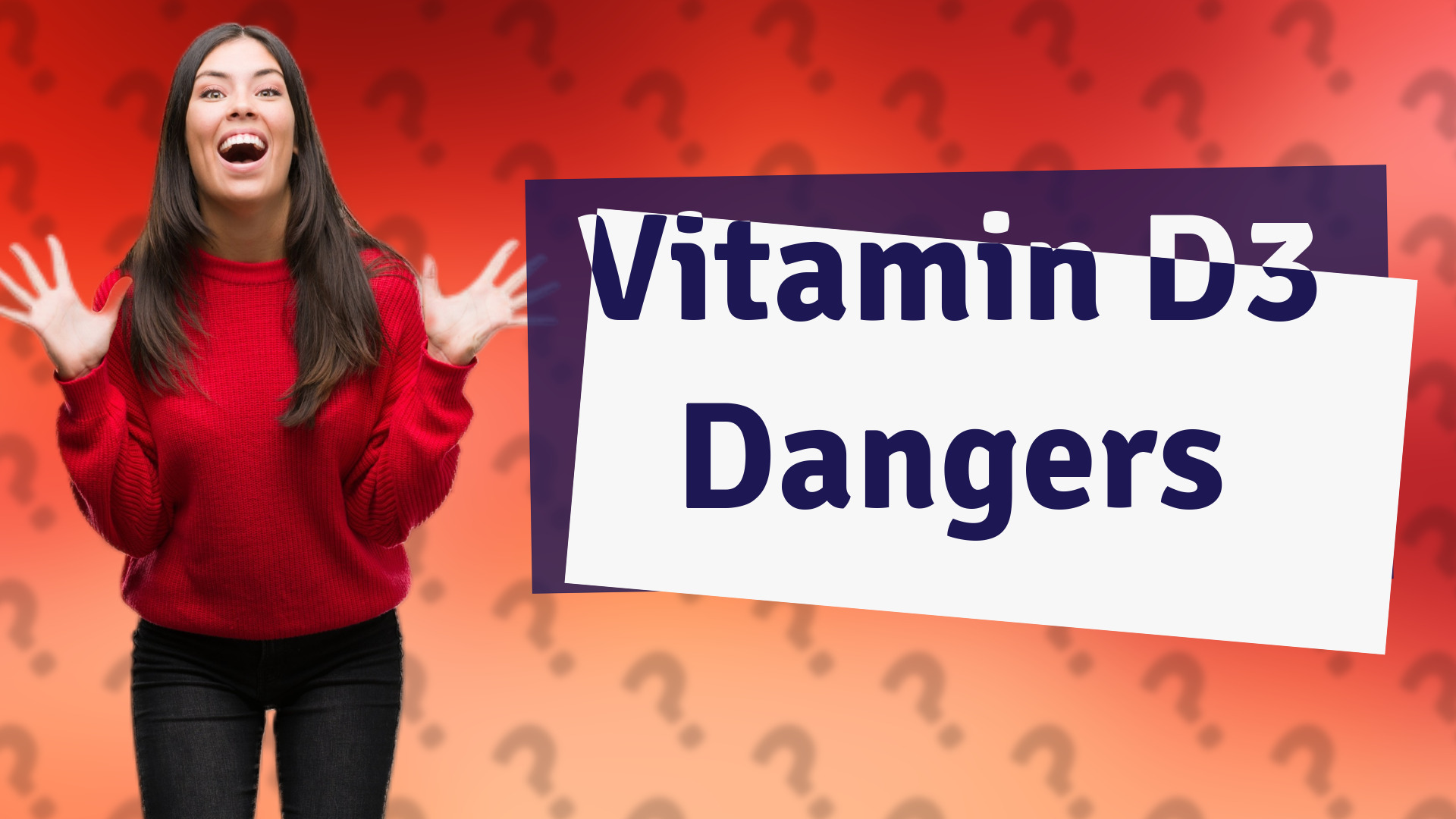 Vitamin D3 Dangers