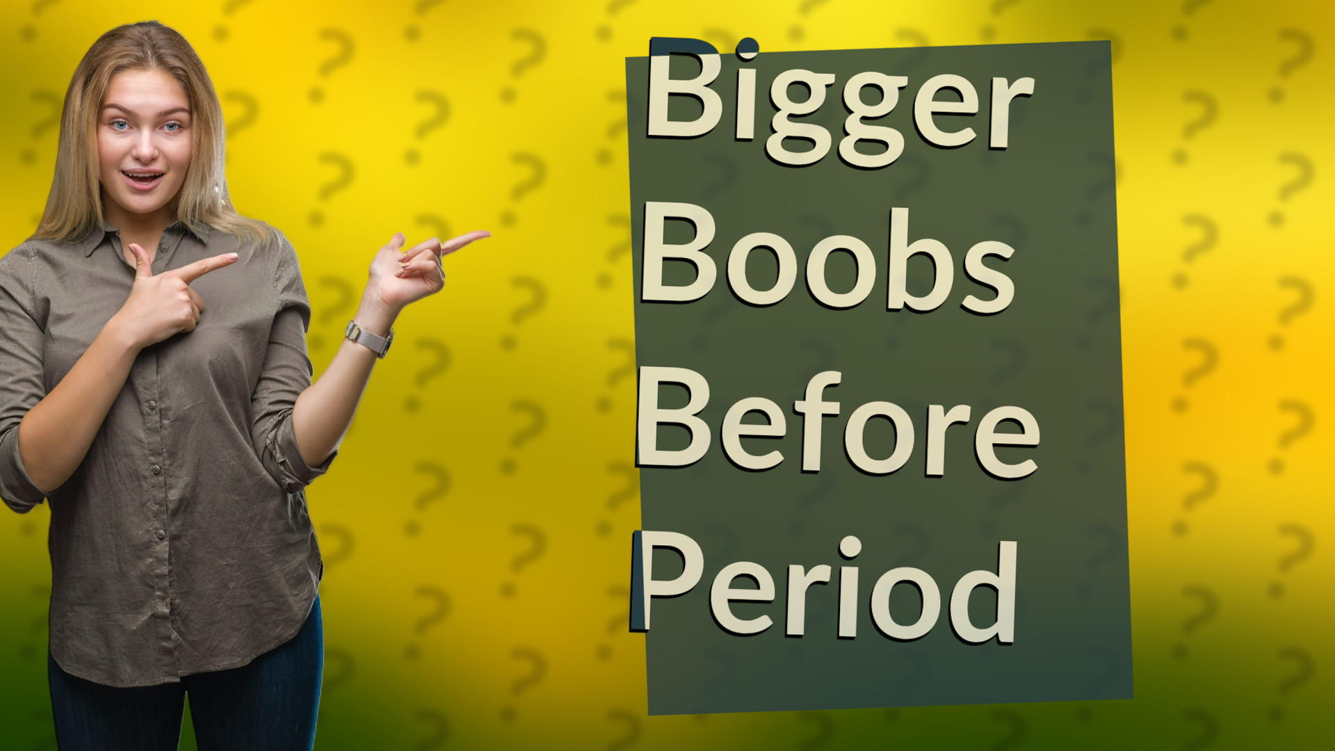 Bigger Boobs Before Period