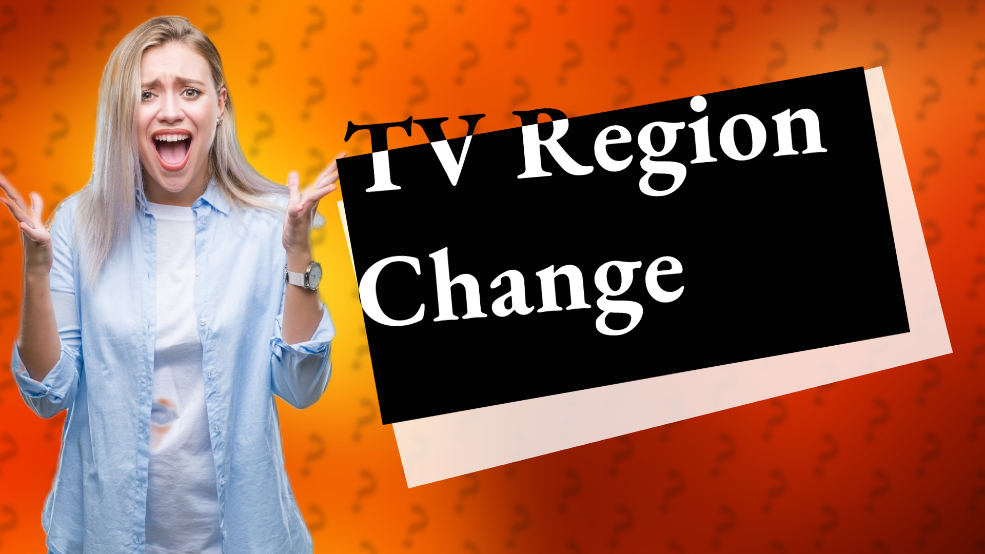 TV Region Change