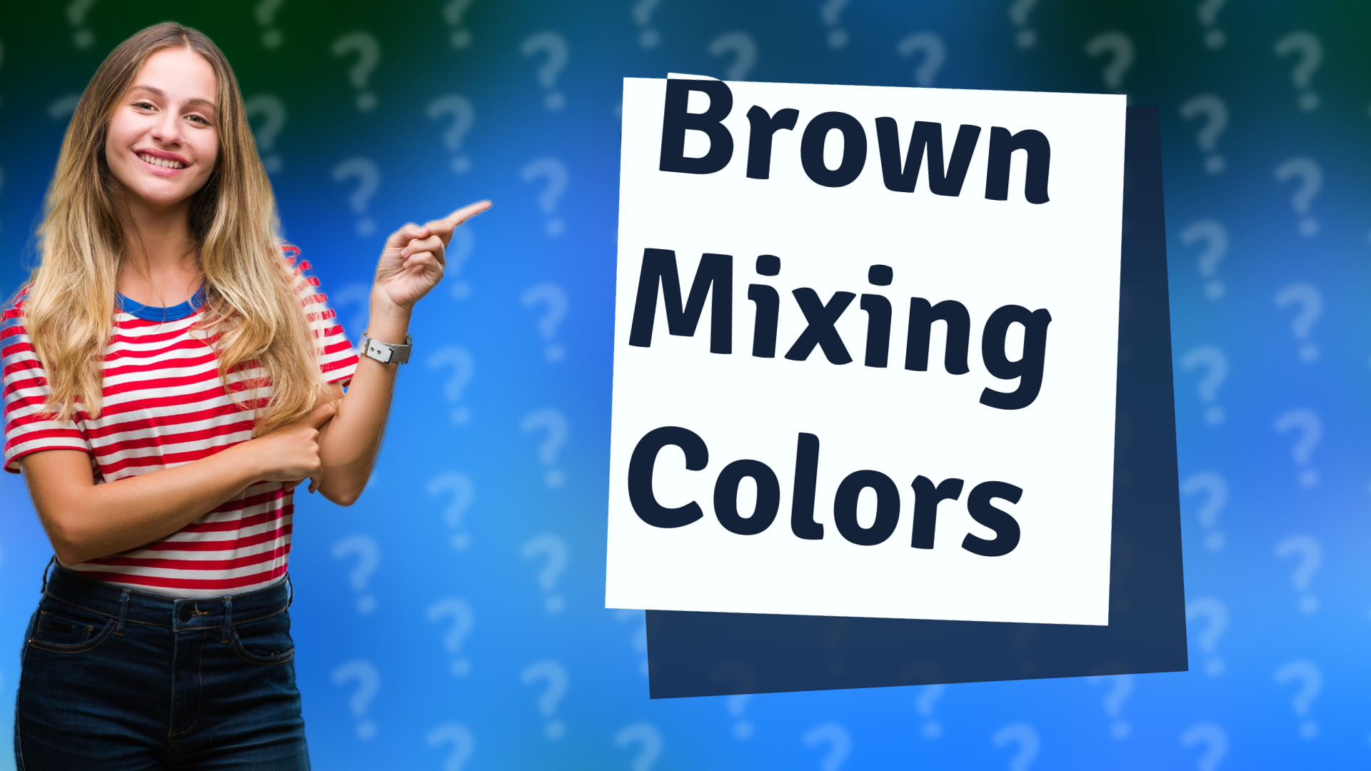 Brown Mixing Colors