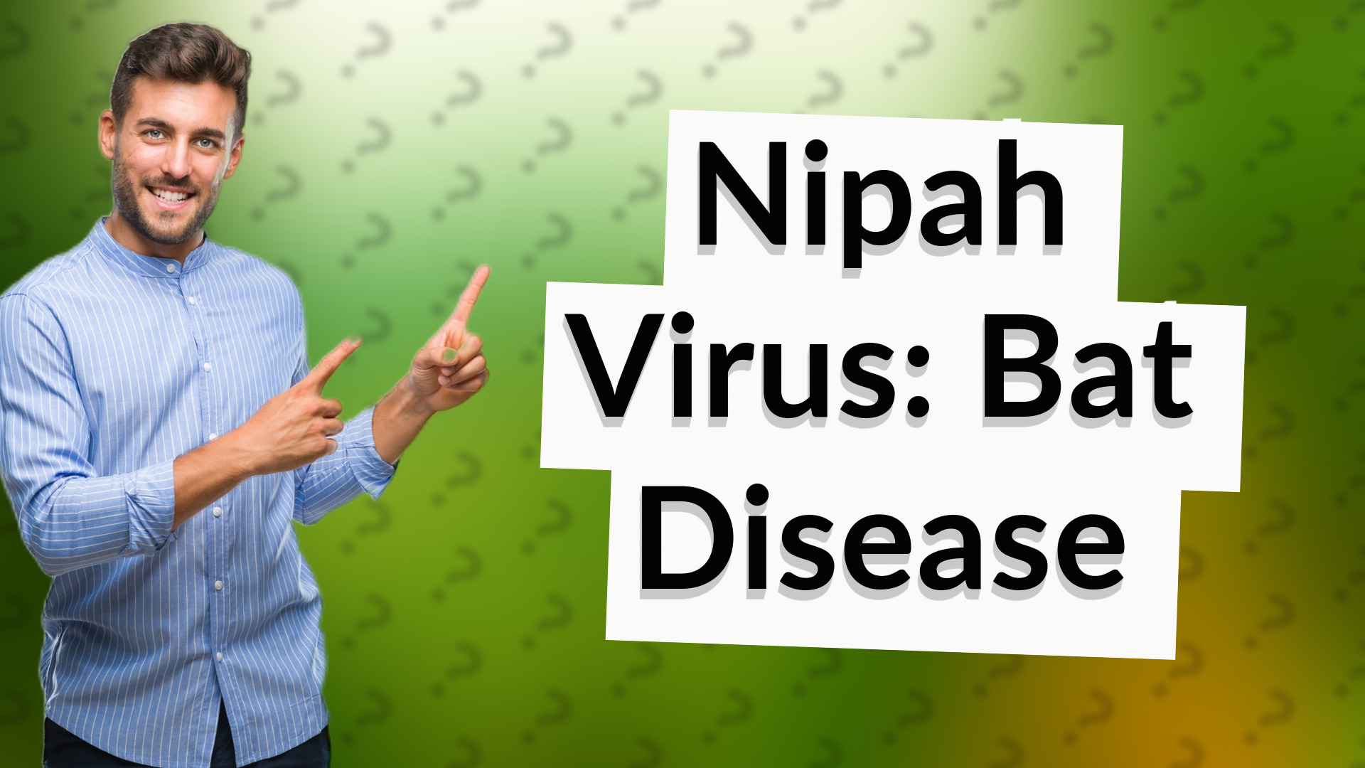 Nipah Virus: Bat Disease