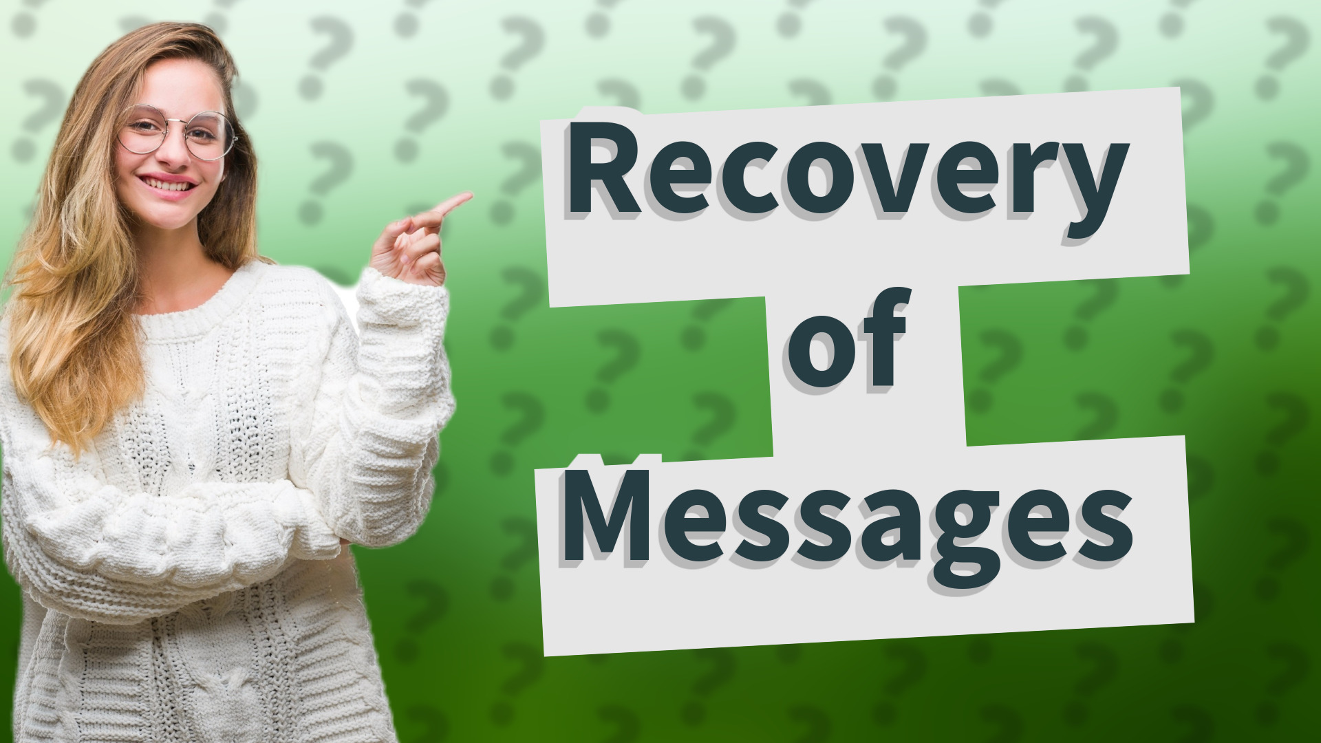Recovery of Messages