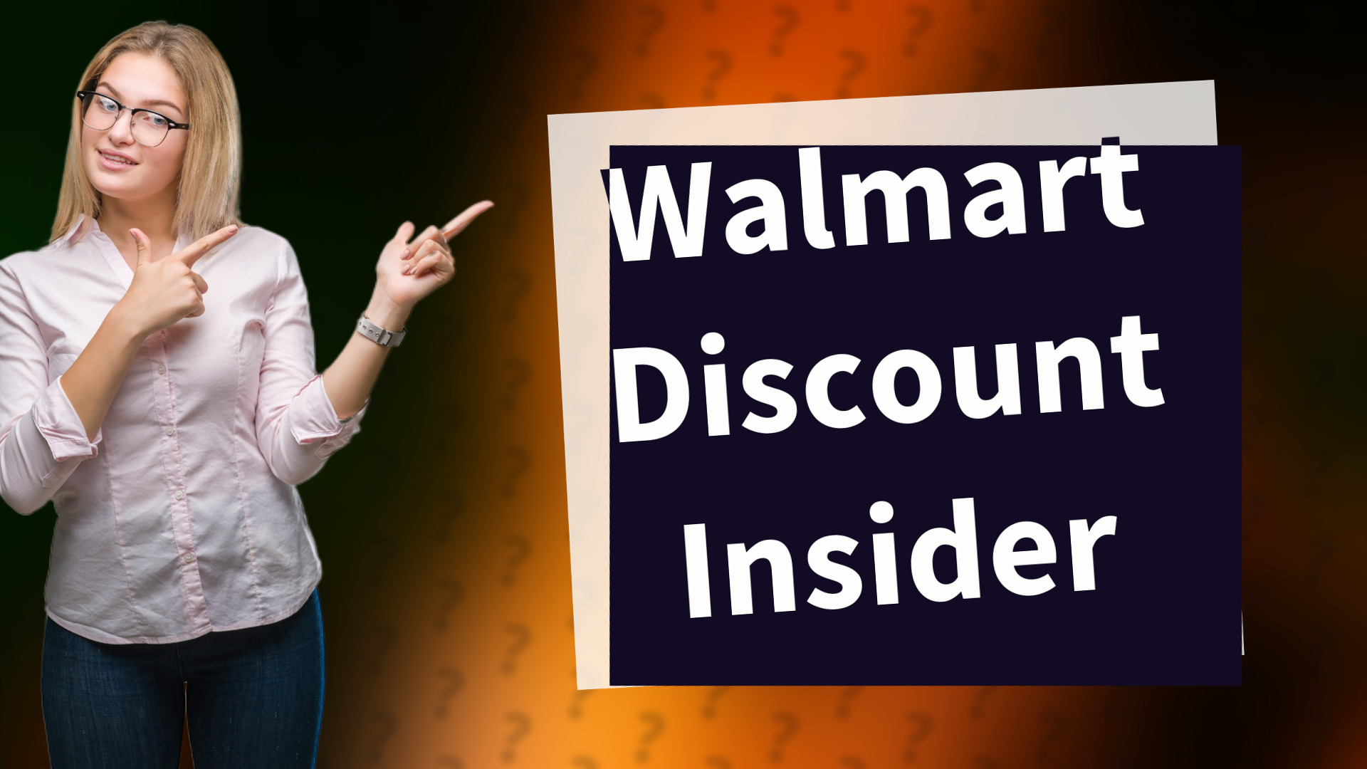 Walmart Discount Insider