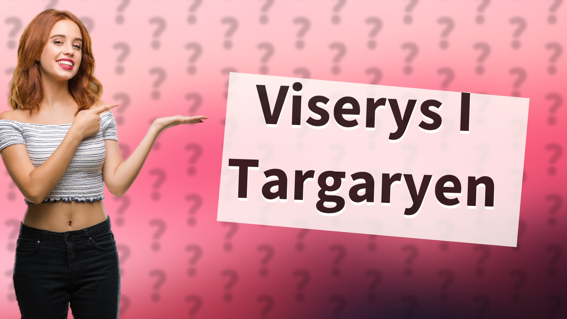 Viserys I Targaryen