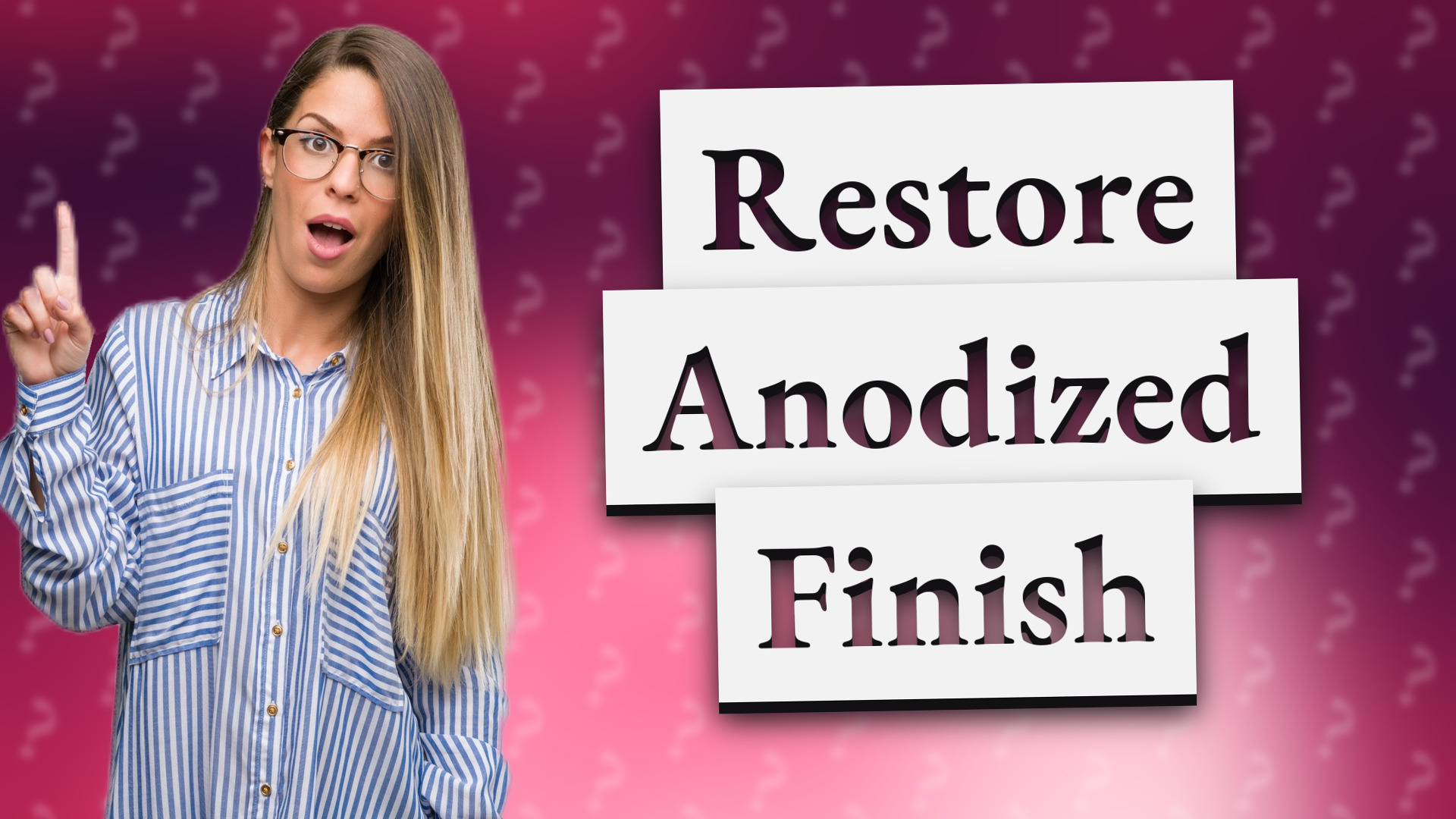 Restore Anodized Finish