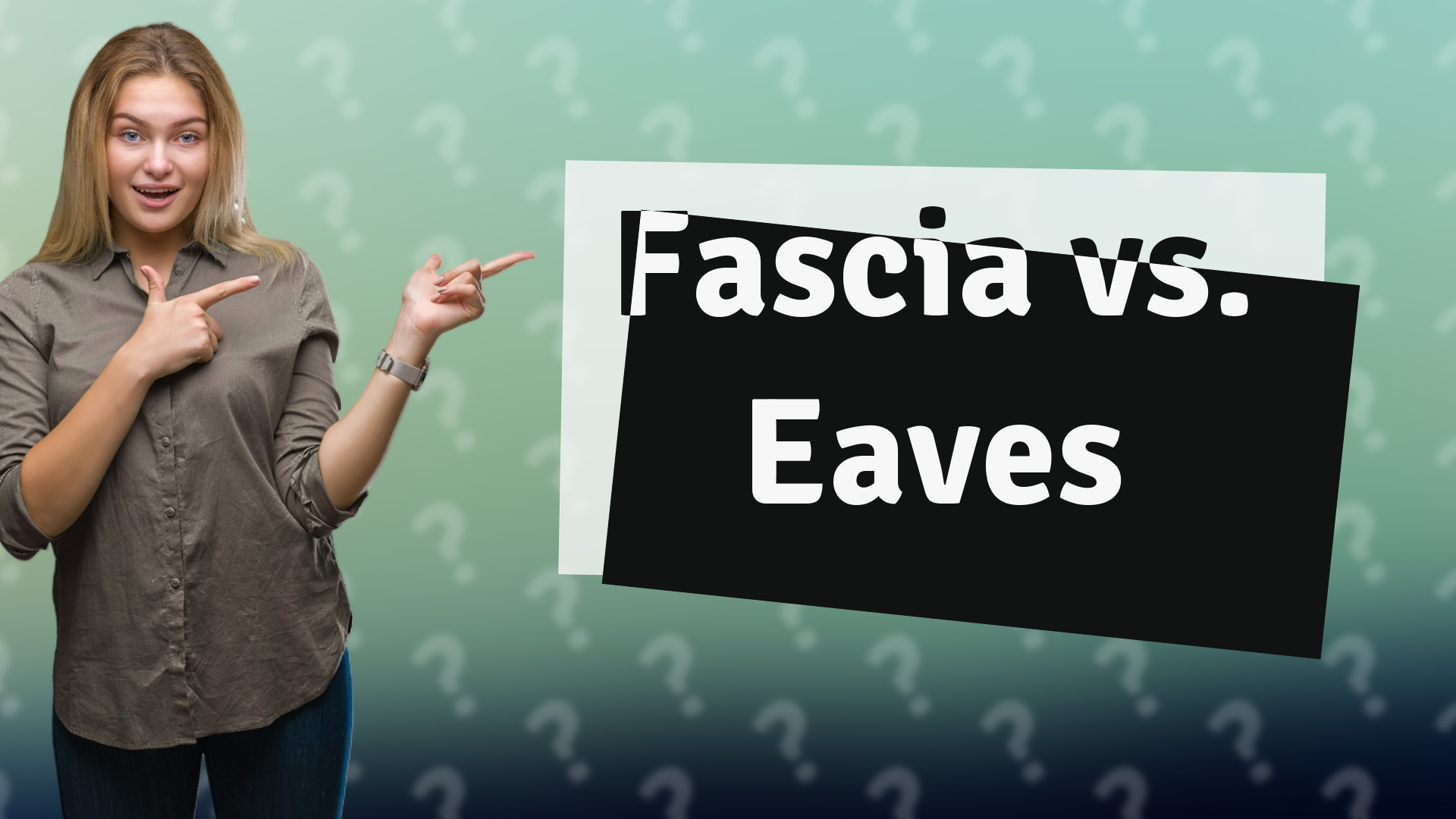 Fascia vs. Eaves