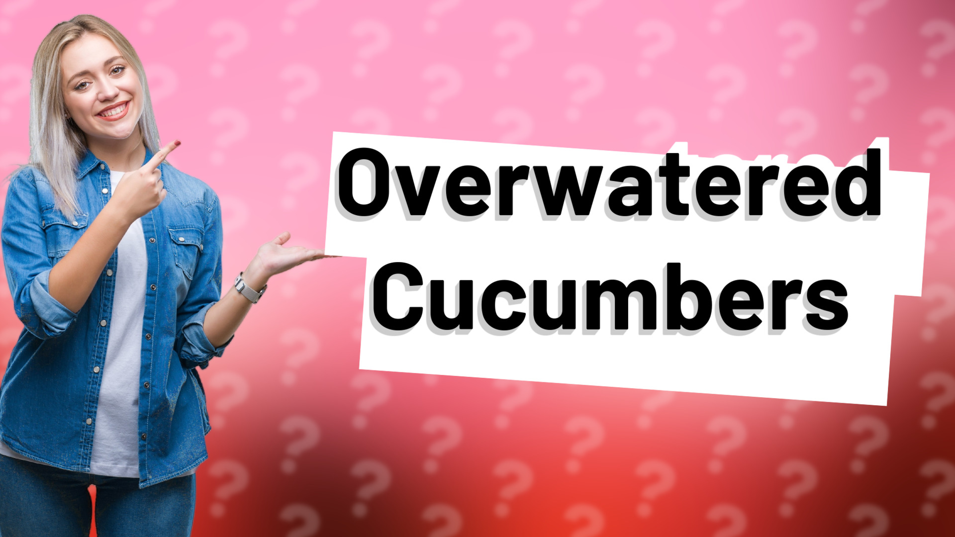 Overwatered Cucumbers