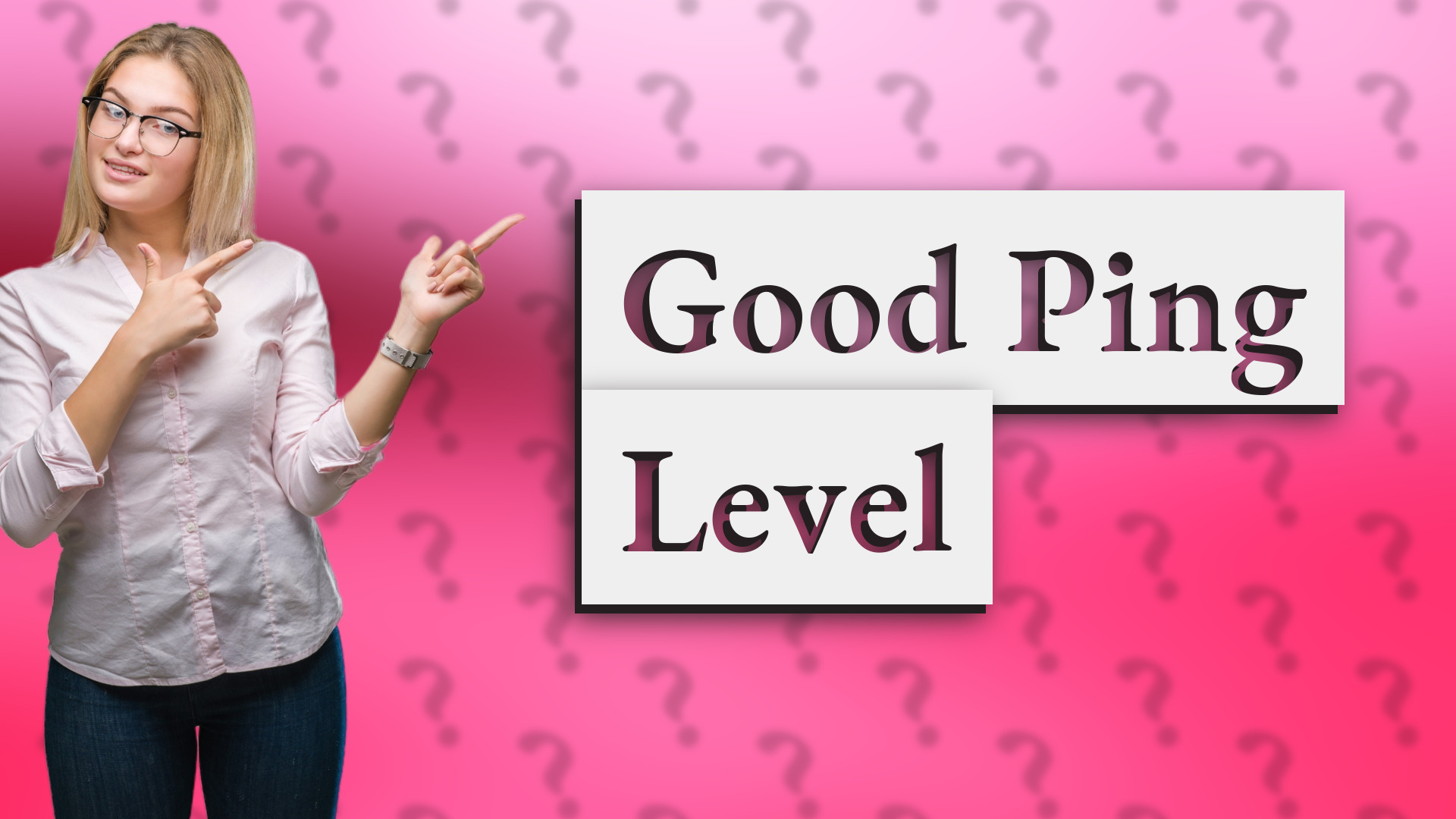 Good Ping Level