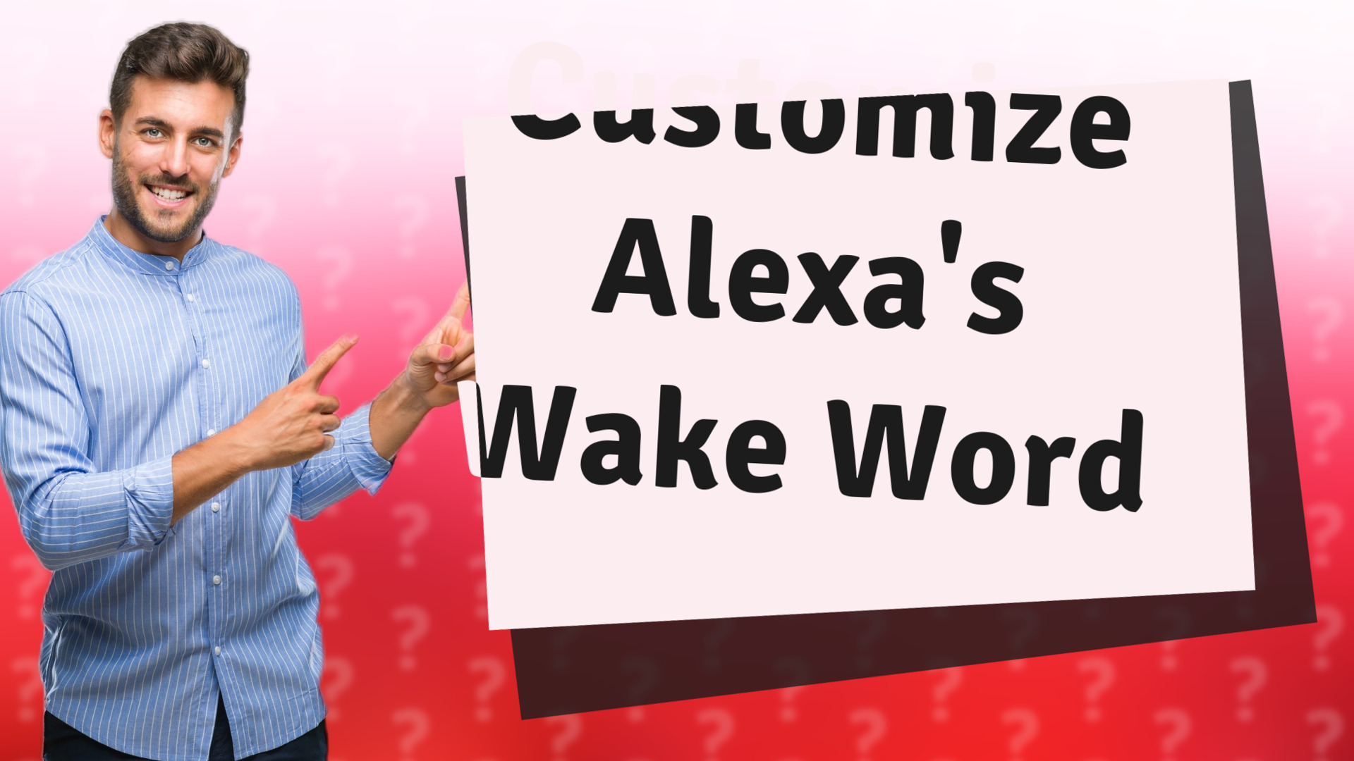 Customize Alexa's Wake Word