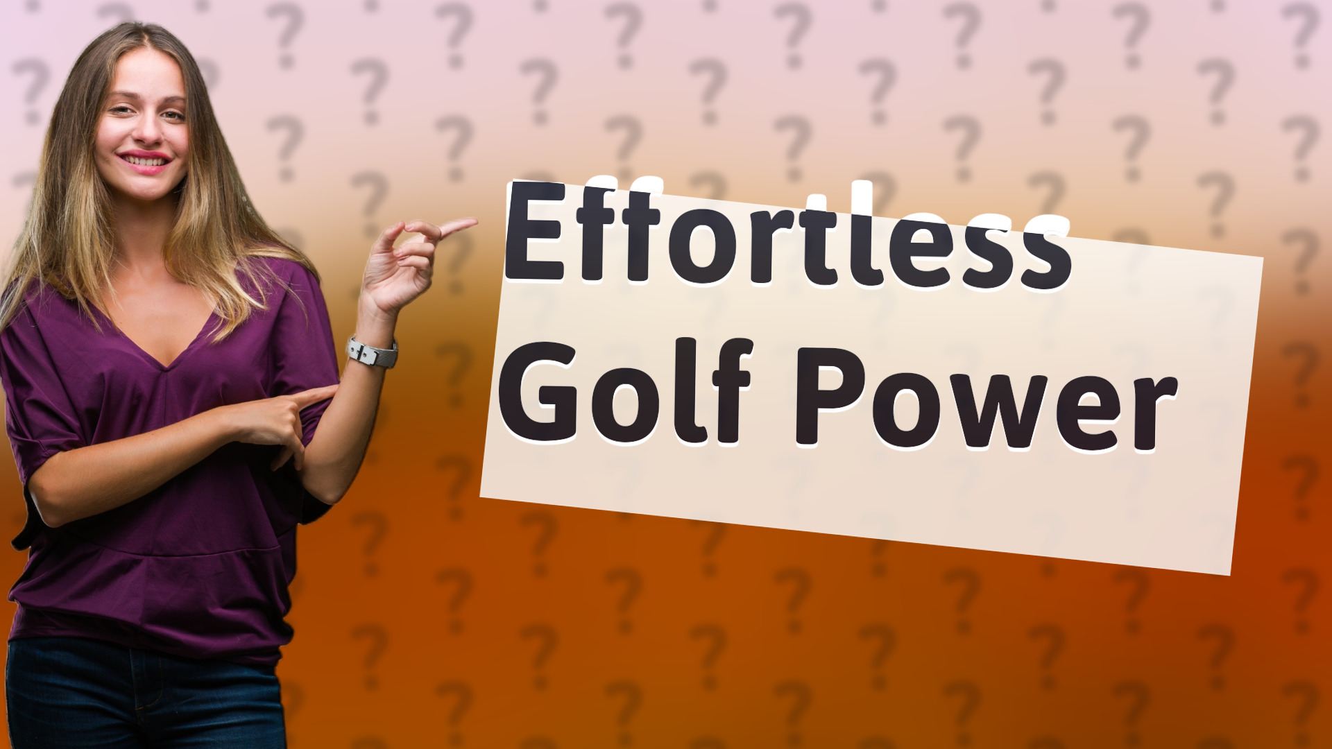 Effortless Golf Power