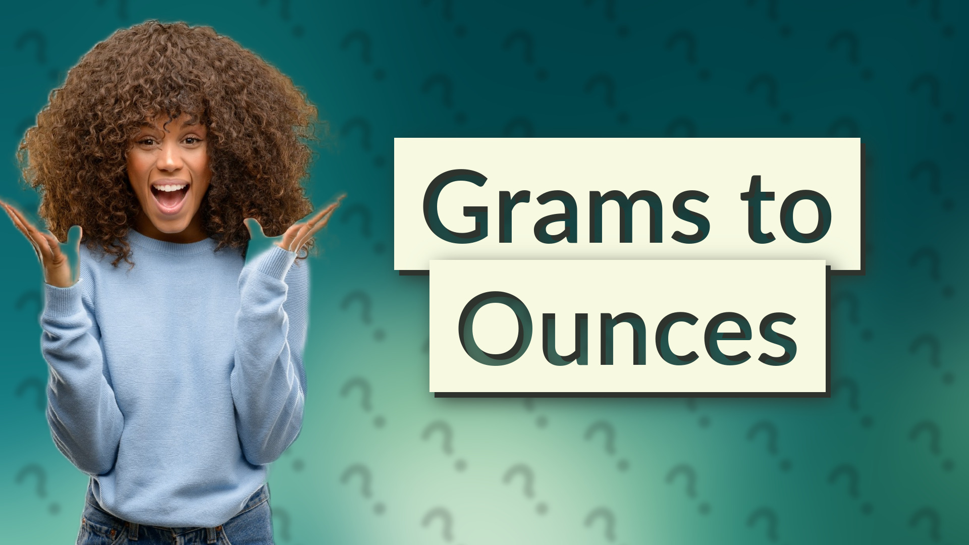 Grams to Ounces