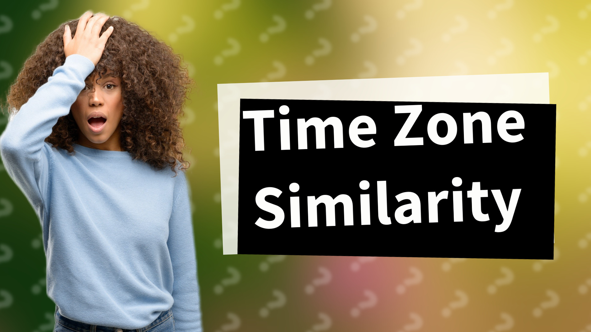 Time Zone Similarity