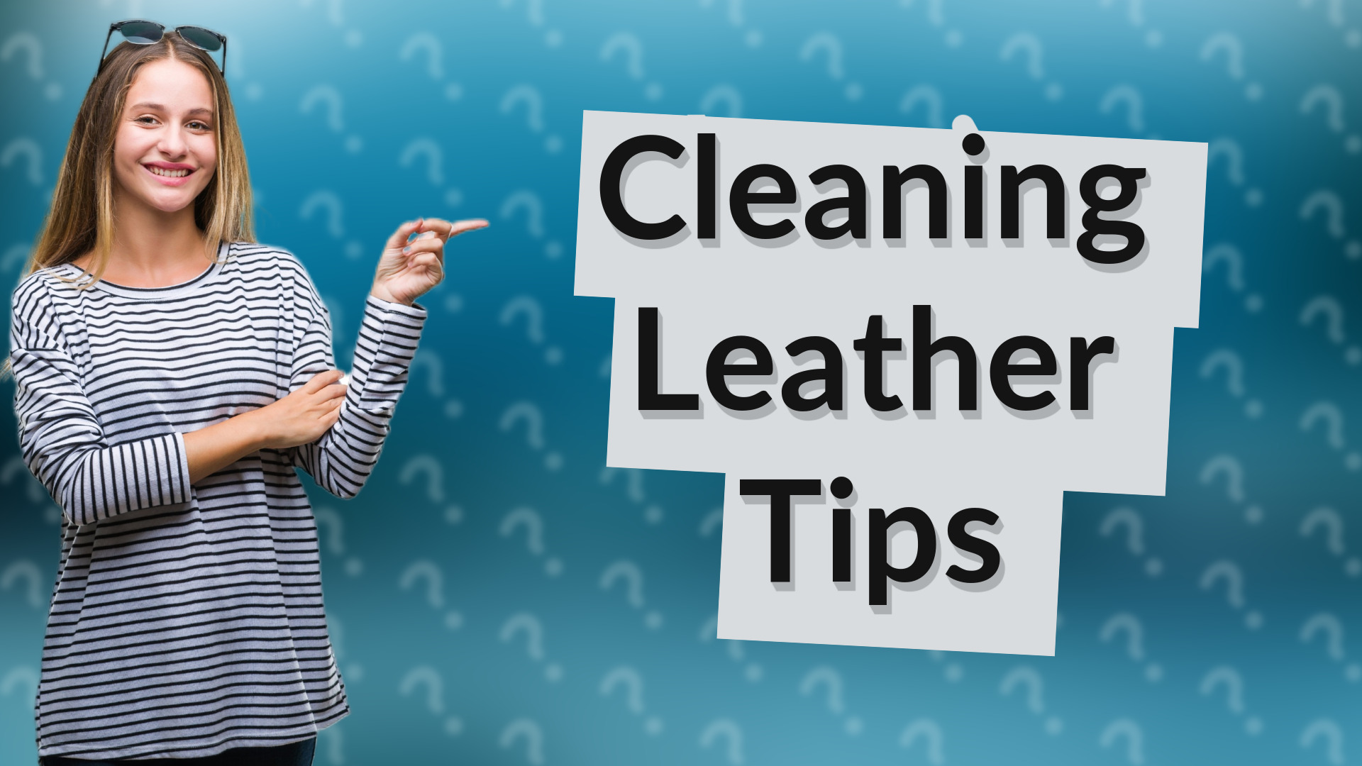 Cleaning Leather Tips