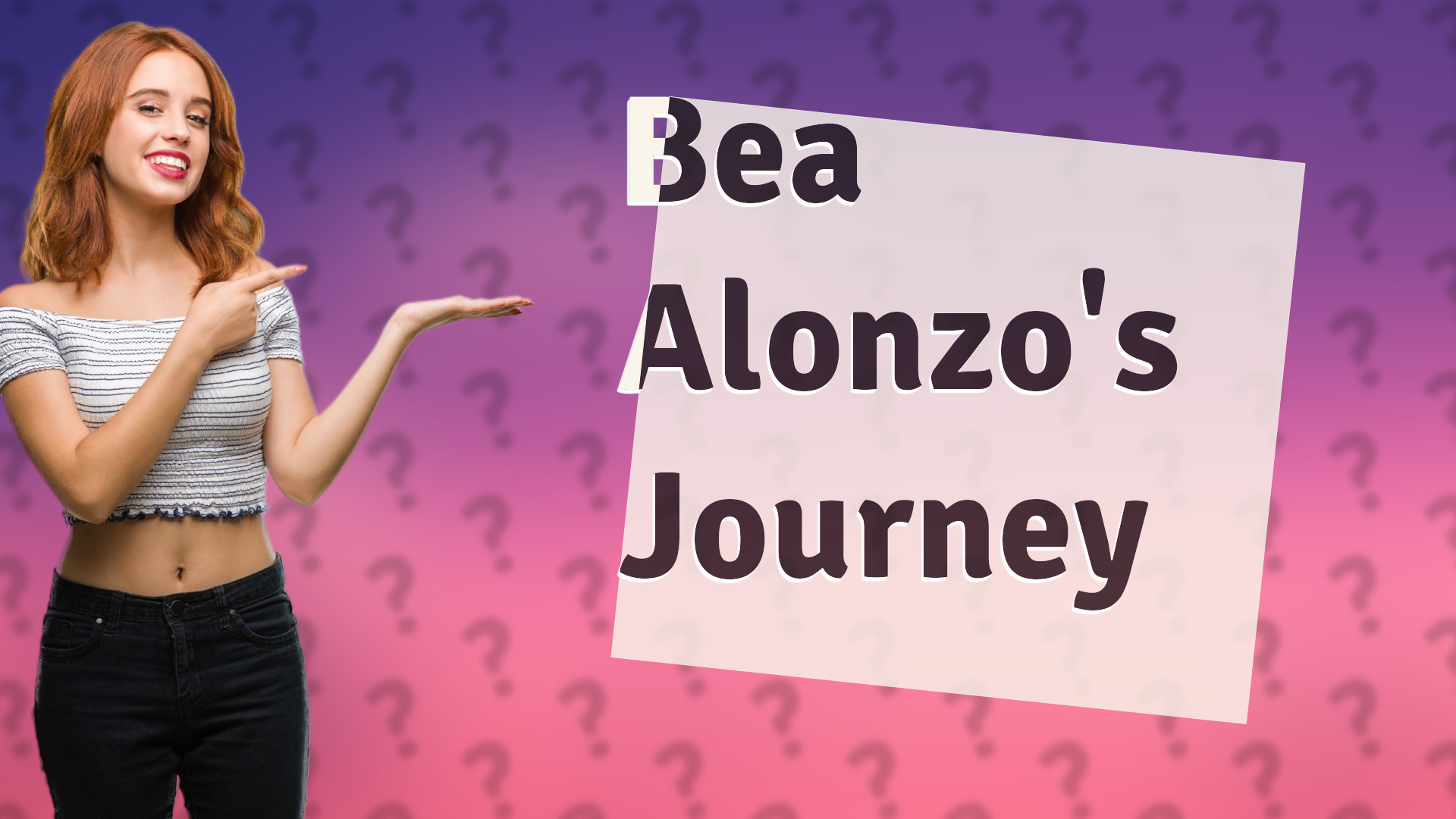 Bea Alonzo's Journey
