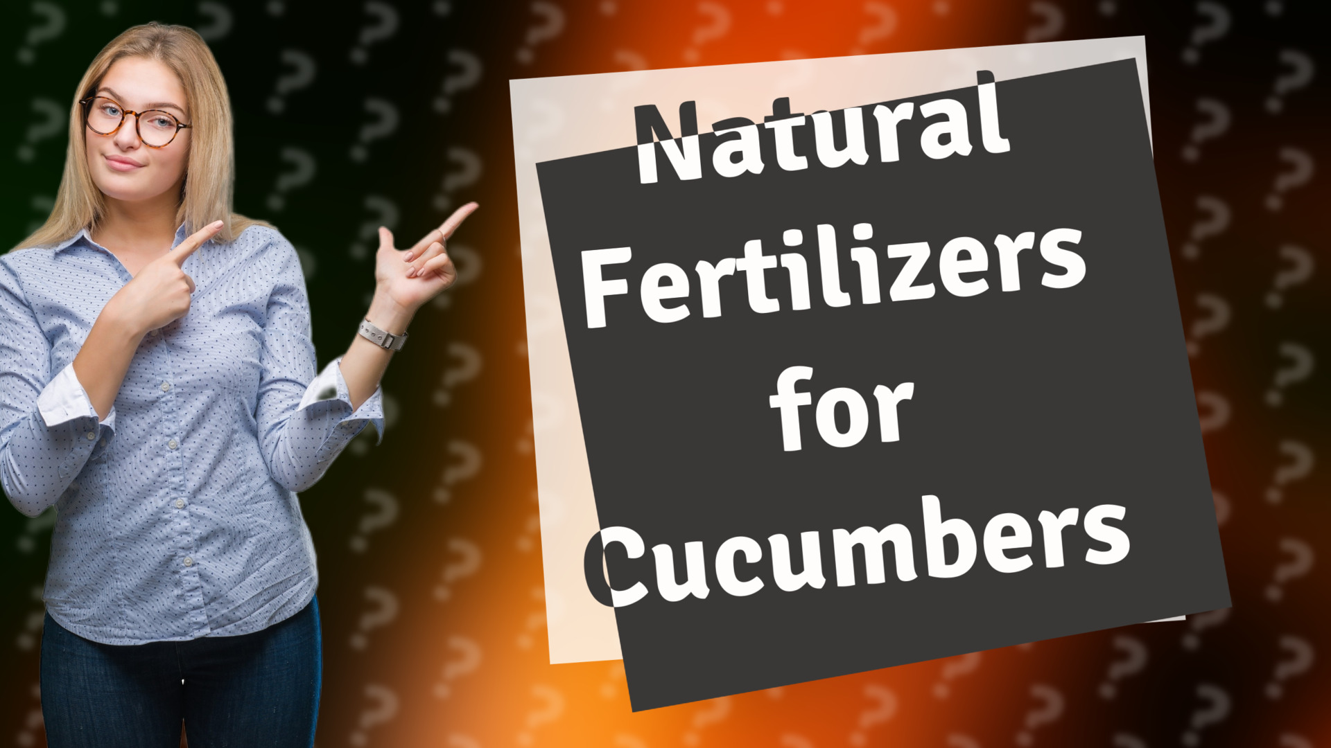 Natural Fertilizers for Cucumbers