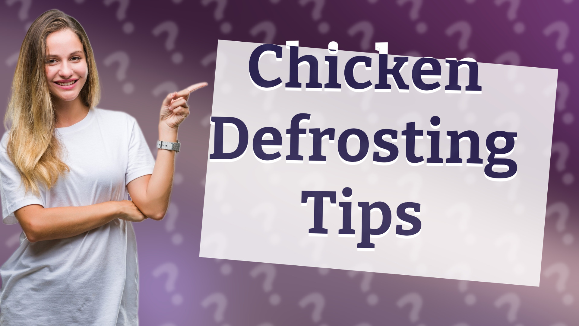 Chicken Defrosting Tips
