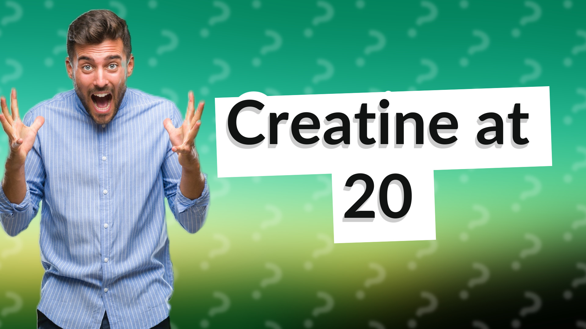 Creatine at 20