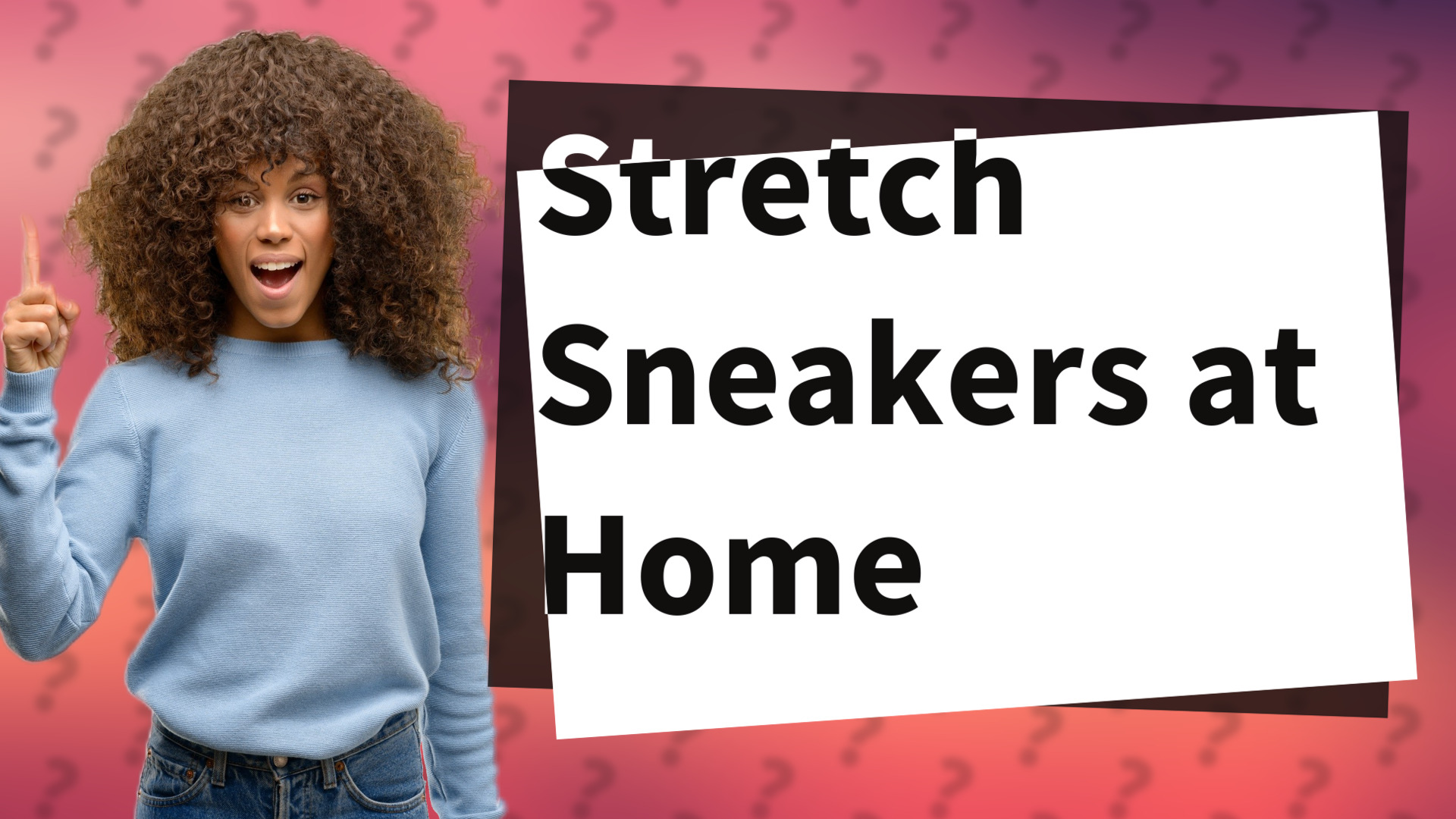 Stretch Sneakers at Home