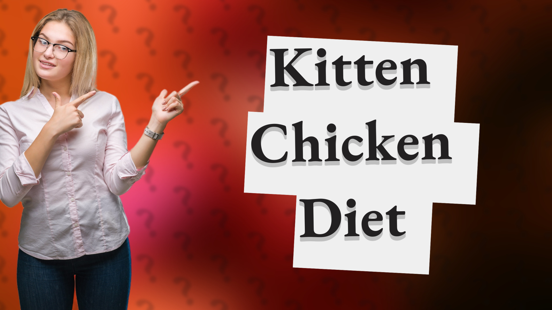 Kitten Chicken Diet