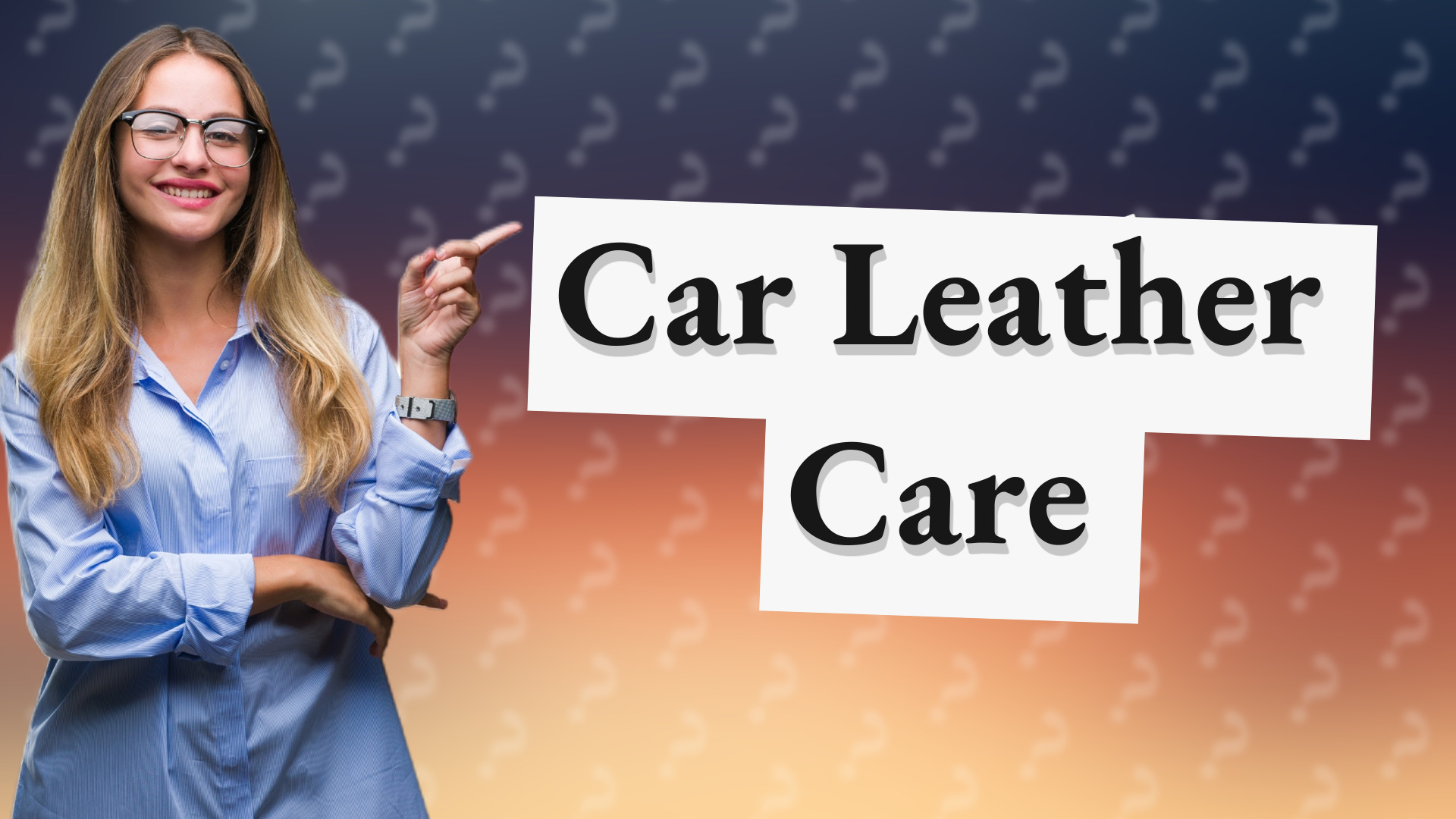 Car Leather Care